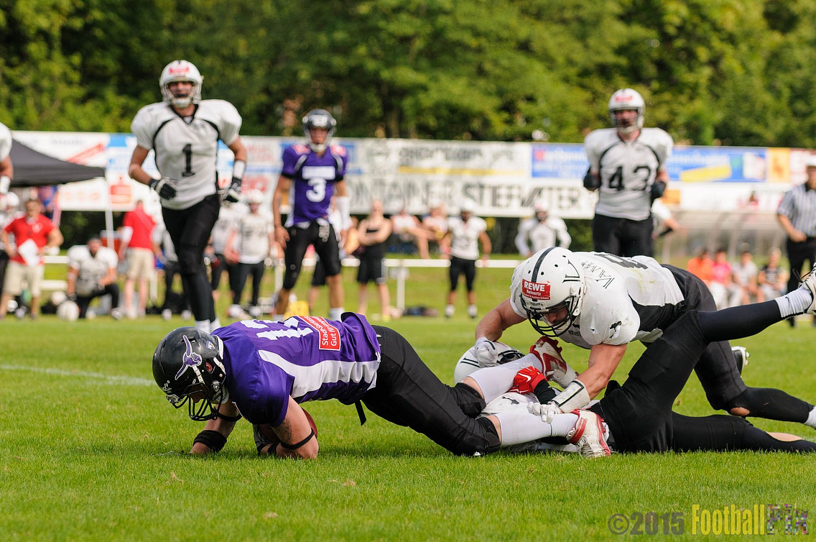 Langenfeld Longhorns vs. Aachen Vampires - 23.08.2015 RL NRW: Langenfeld Longhorns vs. Aachen Vampires (20:14)