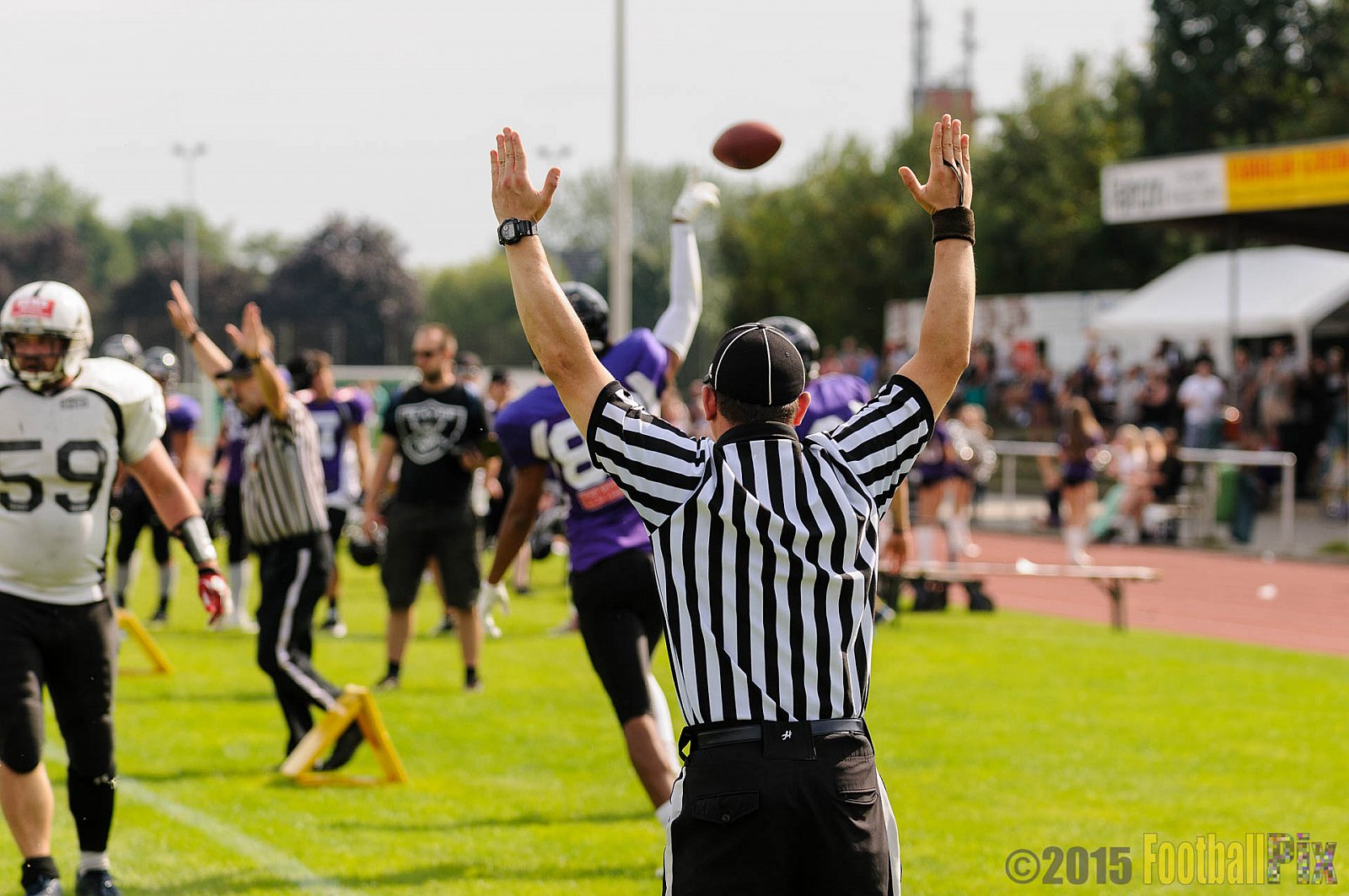 Langenfeld Longhorns vs. Aachen Vampires - 23.08.2015 RL NRW: Langenfeld Longhorns vs. Aachen Vampires (20:14)