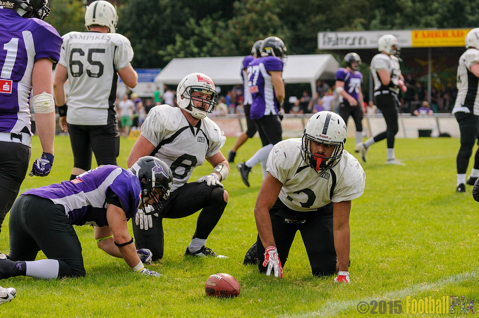 Langenfeld Longhorns vs. Aachen Vampires - 23.08.2015 RL NRW: Langenfeld Longhorns vs. Aachen Vampires (20:14)