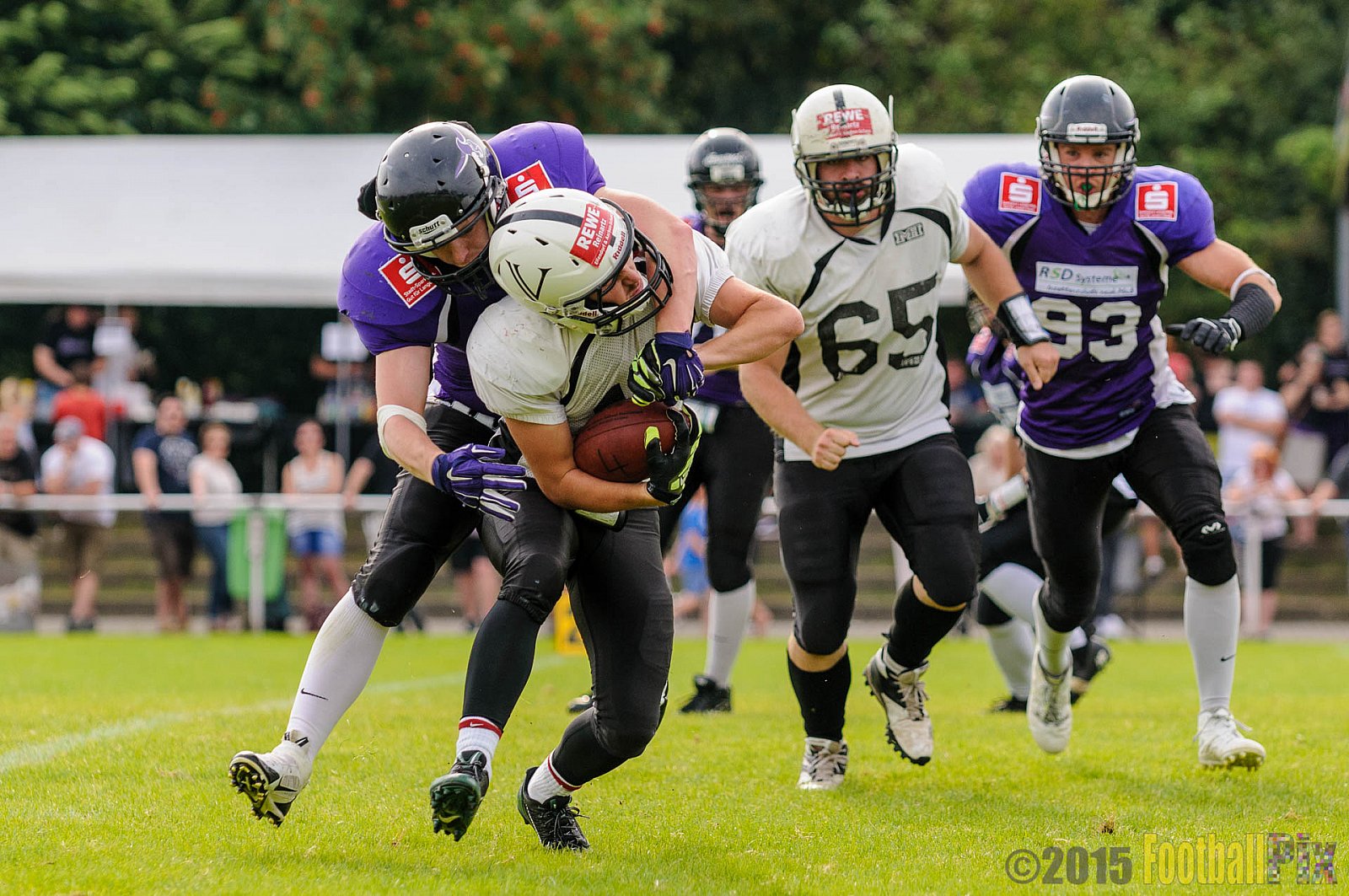 Langenfeld Longhorns vs. Aachen Vampires - 23.08.2015 RL NRW: Langenfeld Longhorns vs. Aachen Vampires (20:14)