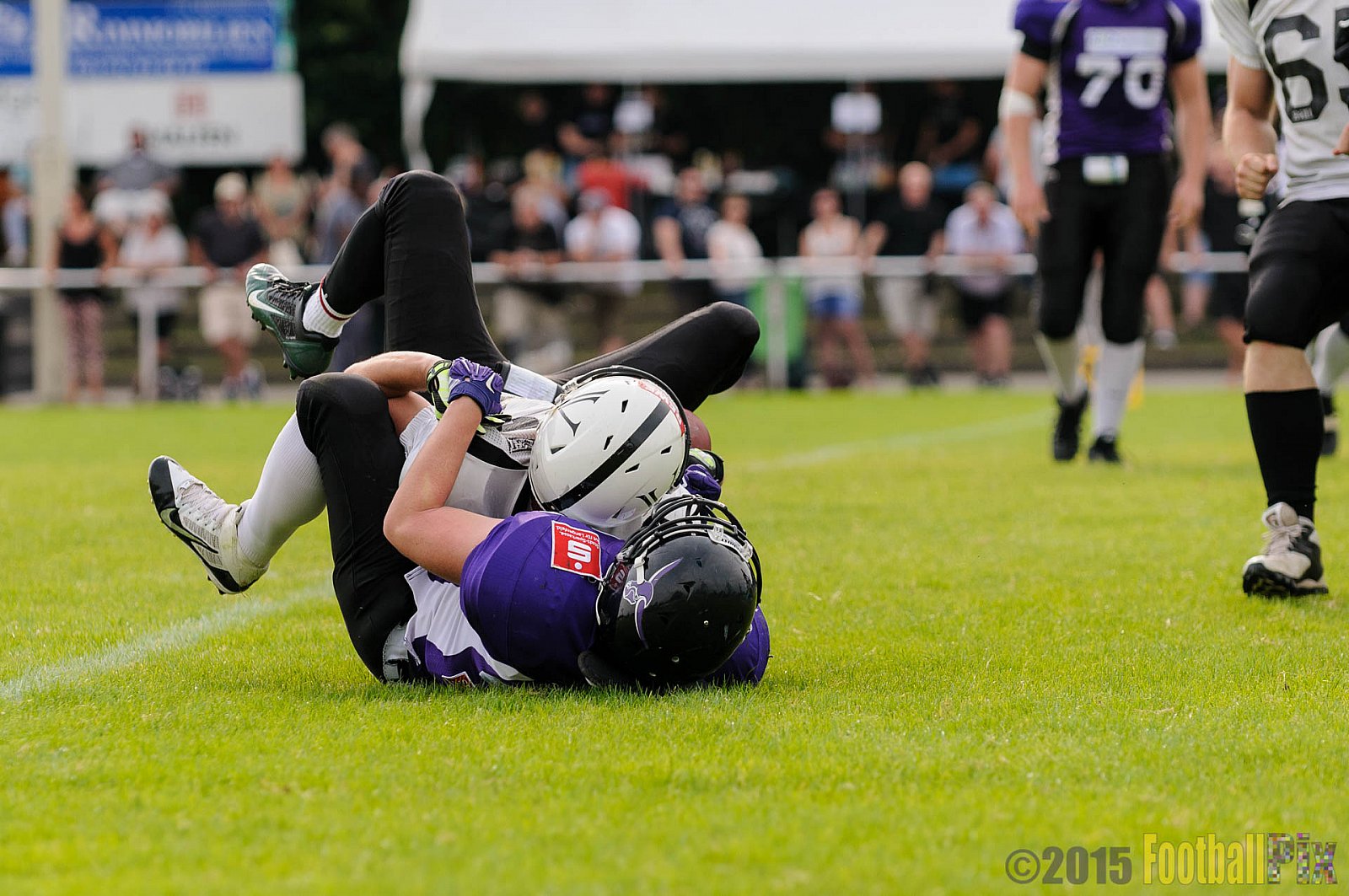 Langenfeld Longhorns vs. Aachen Vampires - 23.08.2015 RL NRW: Langenfeld Longhorns vs. Aachen Vampires (20:14)
