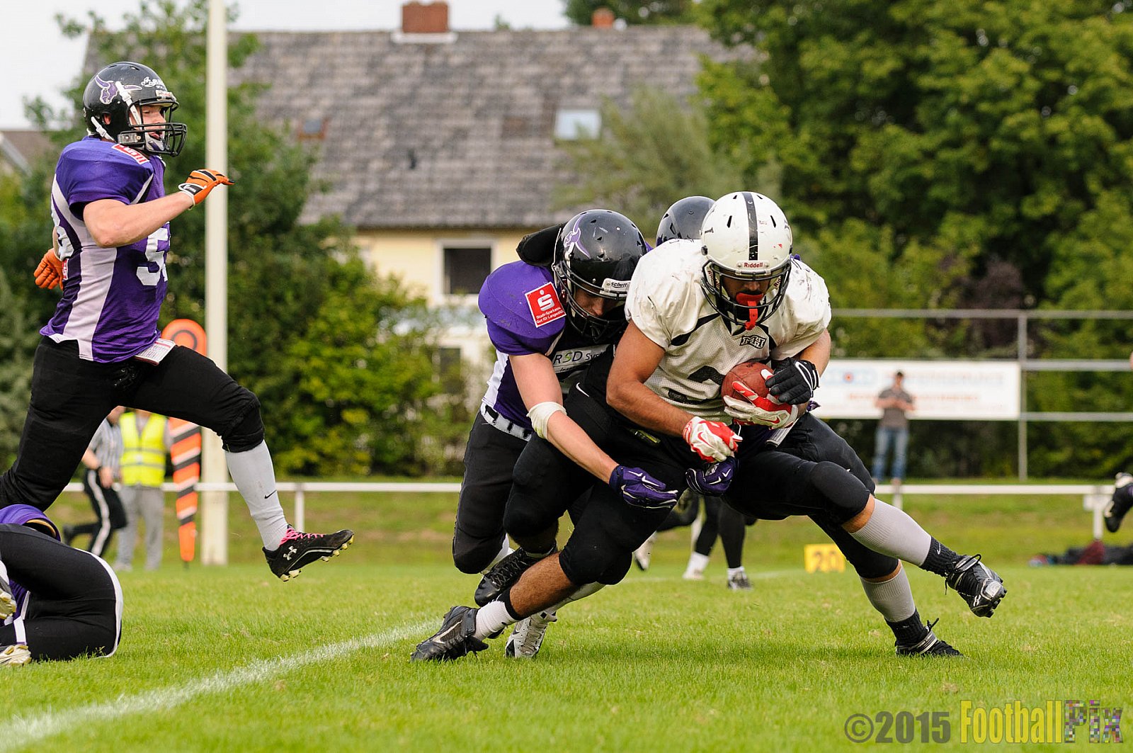 Langenfeld Longhorns vs. Aachen Vampires - 23.08.2015 RL NRW: Langenfeld Longhorns vs. Aachen Vampires (20:14)