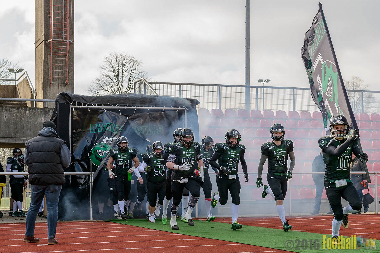 Pre-Season Game Rheine Raptors vs. Münster Mammuts  - 13.03.2016 Pre-Season Game: Rheine Raptors vs. Münster Mammuts (0:14)