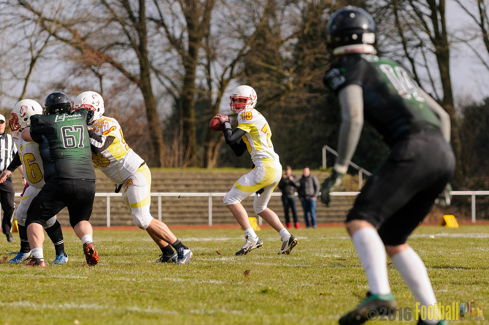Pre-Season Game Rheine Raptors vs. Münster Mammuts  - 13.03.2016 Pre-Season Game: Rheine Raptors vs. Münster Mammuts (0:14)