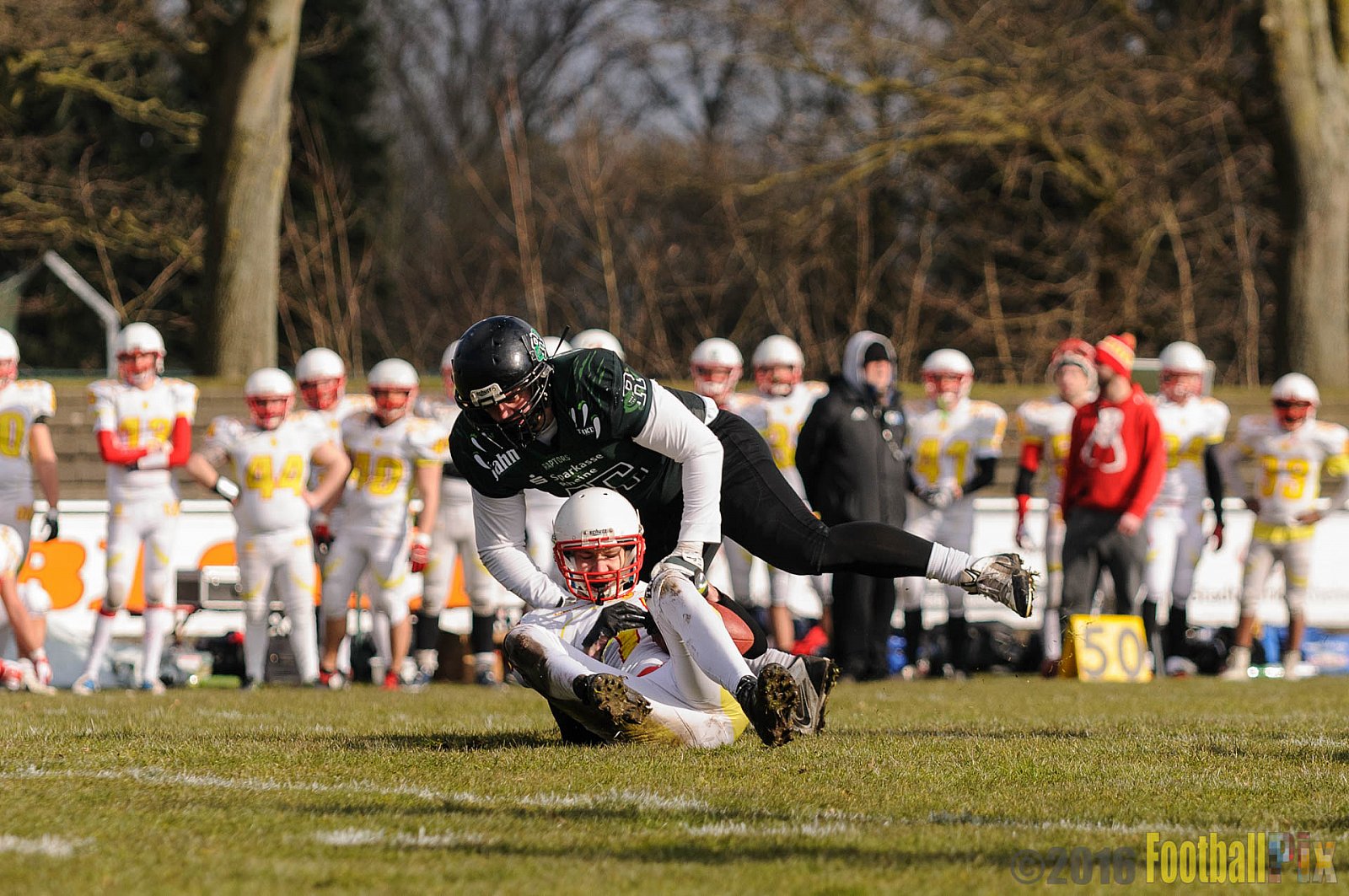 Pre-Season Game Rheine Raptors vs. Münster Mammuts  - 13.03.2016 Pre-Season Game: Rheine Raptors vs. Münster Mammuts (0:14)