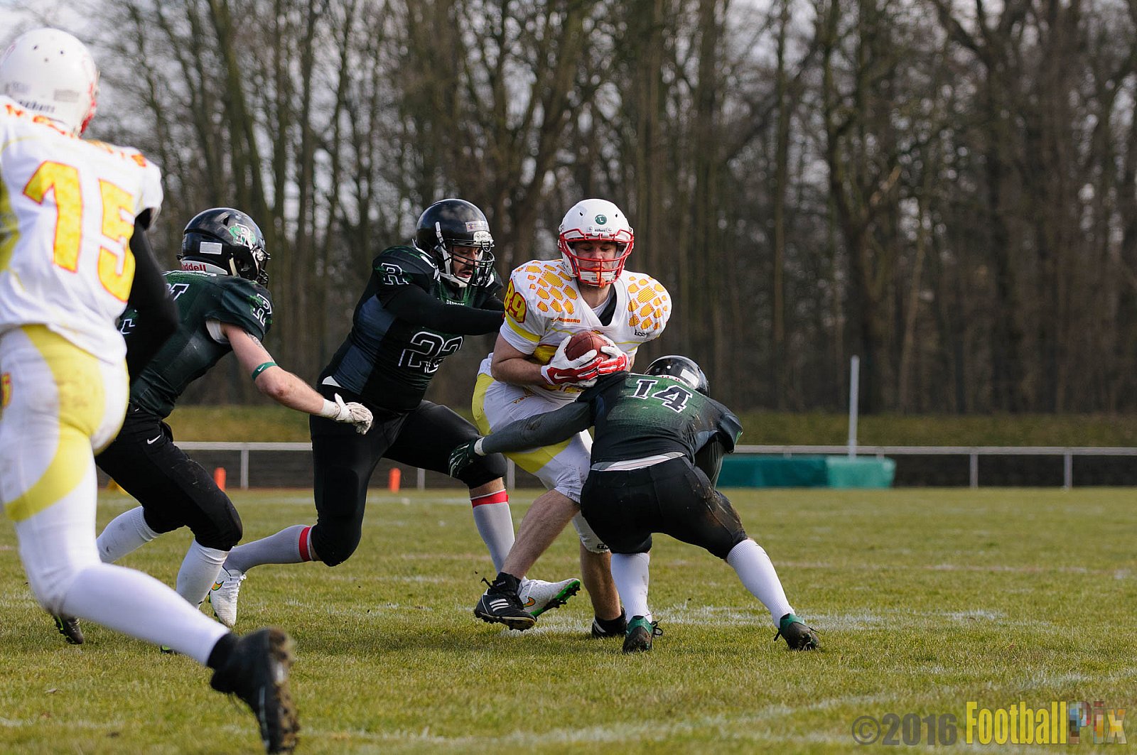 Pre-Season Game Rheine Raptors vs. Münster Mammuts  - 13.03.2016 Pre-Season Game: Rheine Raptors vs. Münster Mammuts (0:14)