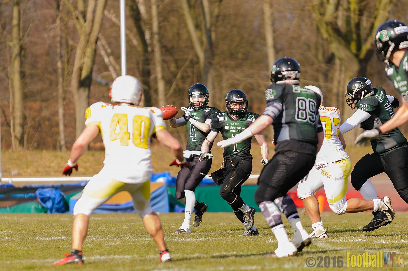 Pre-Season Game Rheine Raptors vs. Münster Mammuts  - 13.03.2016 Pre-Season Game: Rheine Raptors vs. Münster Mammuts (0:14)