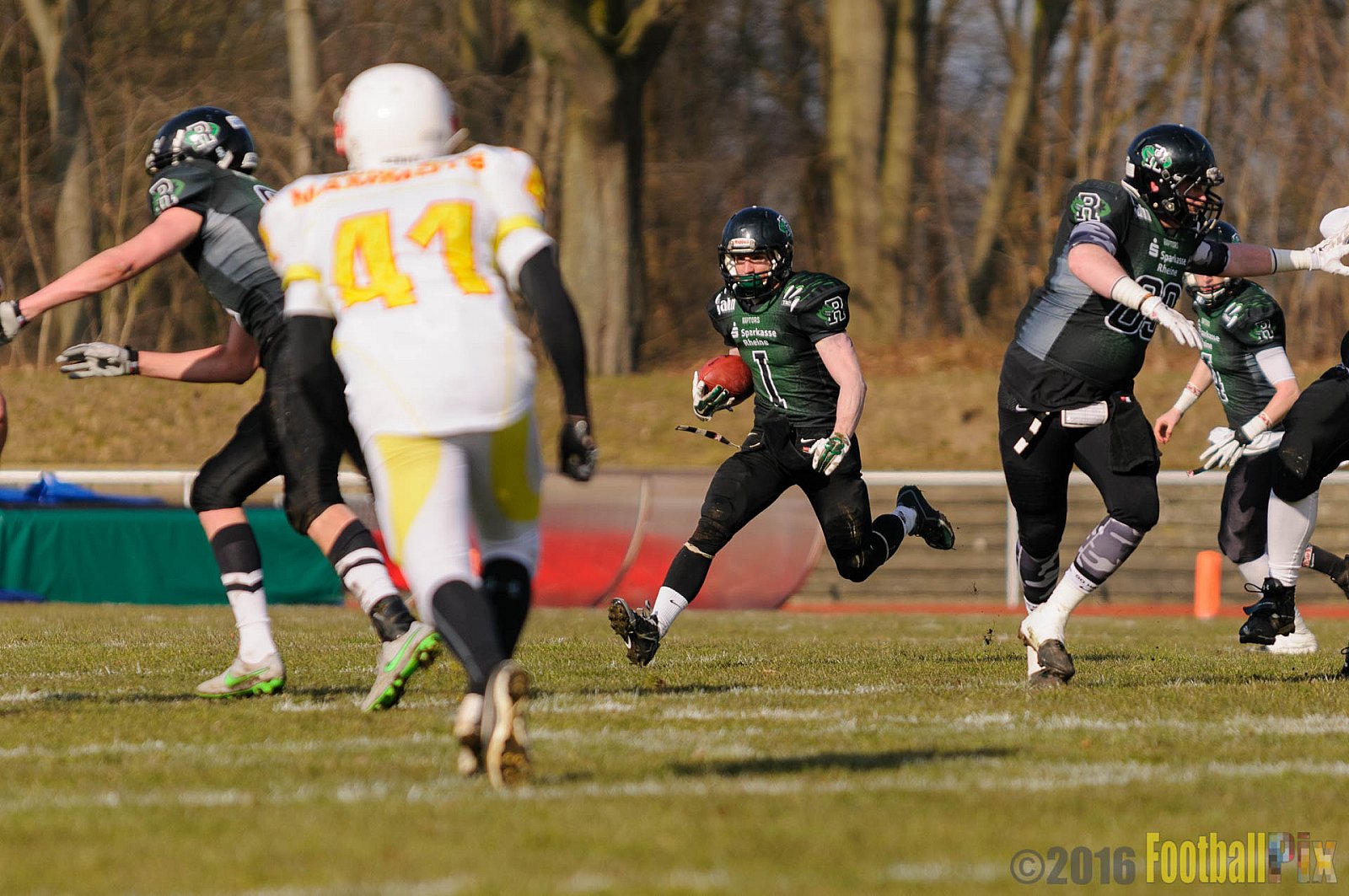 Pre-Season Game Rheine Raptors vs. Münster Mammuts  - 13.03.2016 Pre-Season Game: Rheine Raptors vs. Münster Mammuts (0:14)