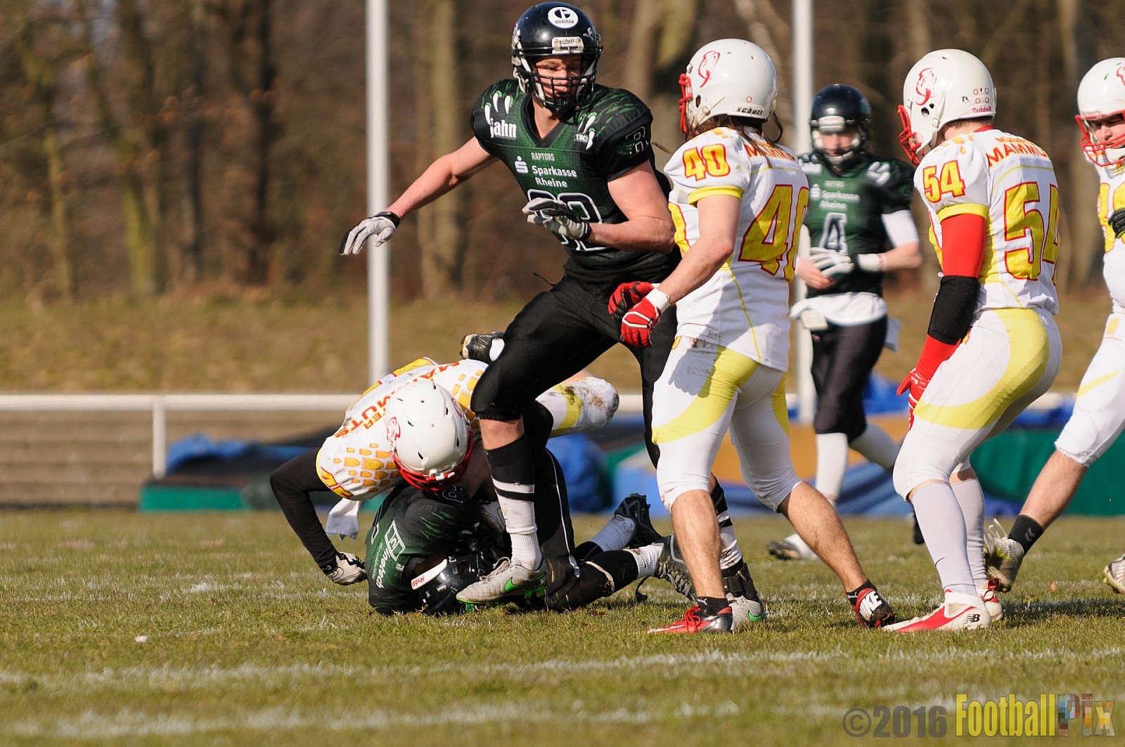 Pre-Season Game Rheine Raptors vs. Münster Mammuts  - 13.03.2016 Pre-Season Game: Rheine Raptors vs. Münster Mammuts (0:14)