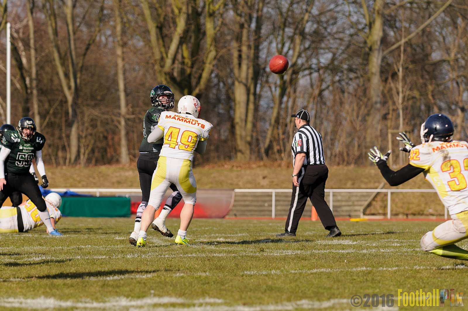 Pre-Season Game Rheine Raptors vs. Münster Mammuts  - 13.03.2016 Pre-Season Game: Rheine Raptors vs. Münster Mammuts (0:14)