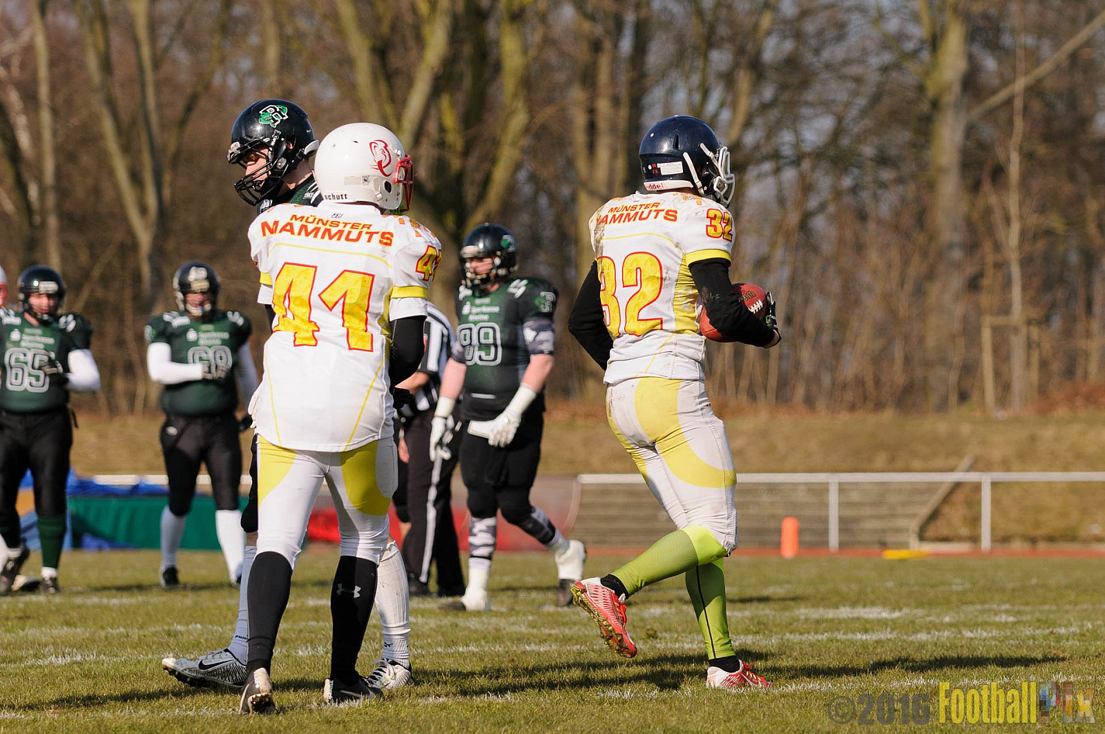 Pre-Season Game Rheine Raptors vs. Münster Mammuts  - 13.03.2016 Pre-Season Game: Rheine Raptors vs. Münster Mammuts (0:14)