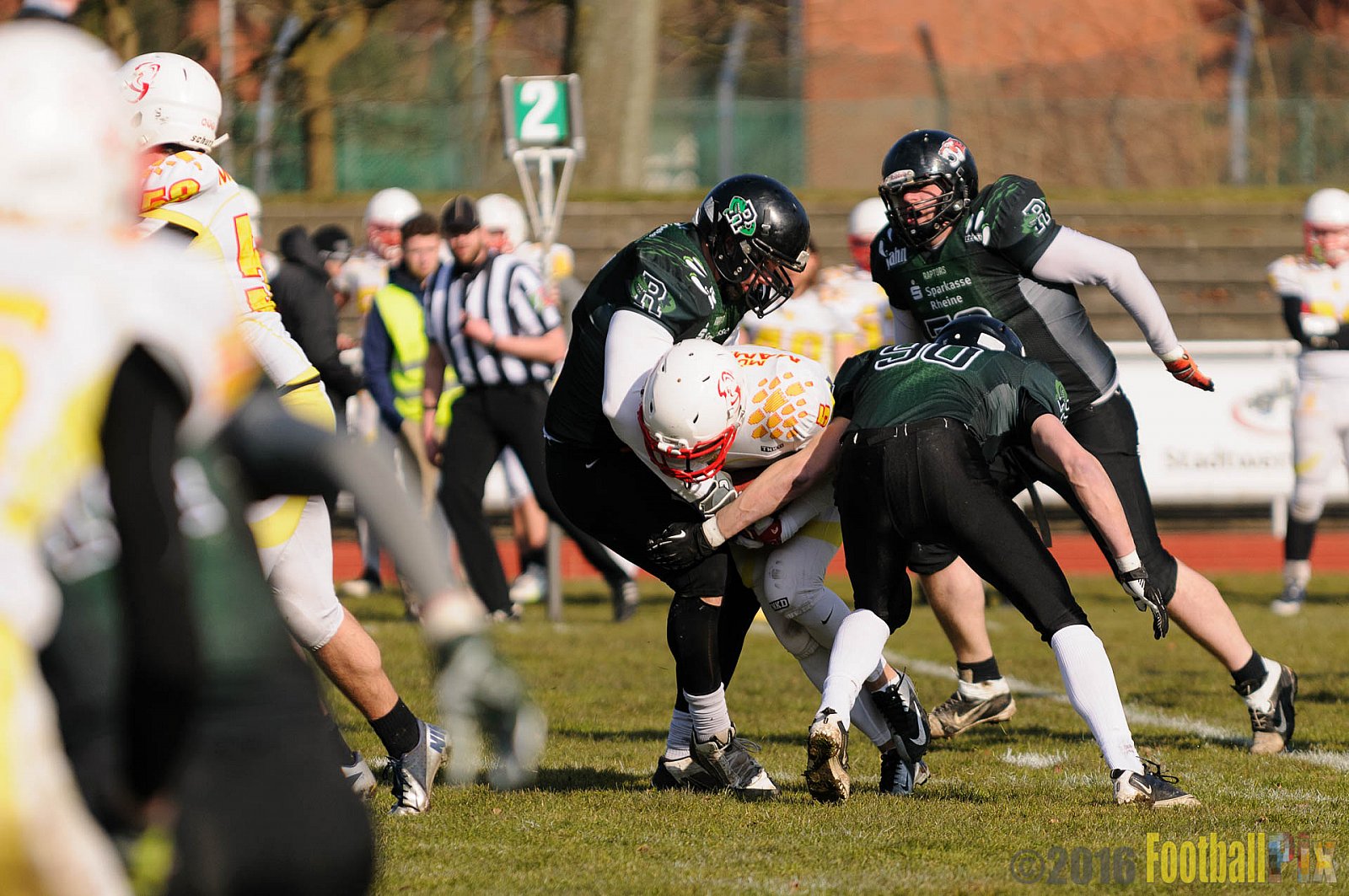 Pre-Season Game Rheine Raptors vs. Münster Mammuts  - 13.03.2016 Pre-Season Game: Rheine Raptors vs. Münster Mammuts (0:14)