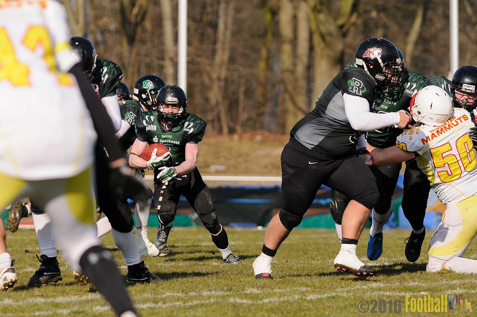 Pre-Season Game Rheine Raptors vs. Münster Mammuts  - 13.03.2016 Pre-Season Game: Rheine Raptors vs. Münster Mammuts (0:14)