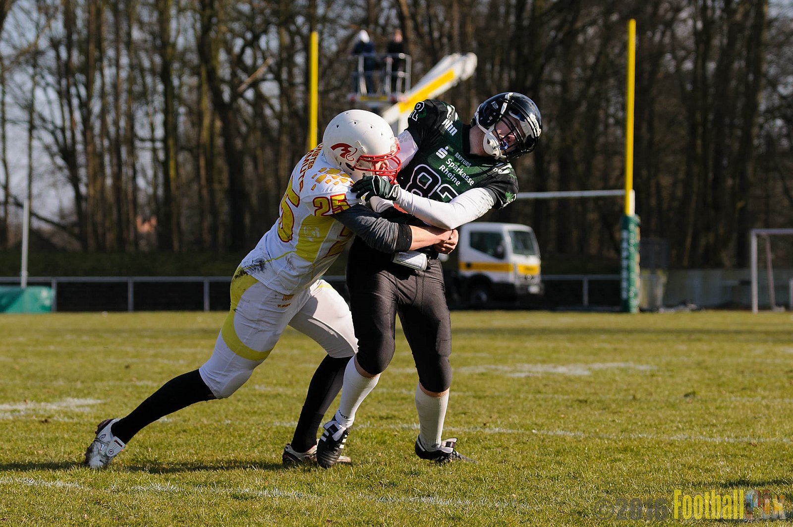Pre-Season Game Rheine Raptors vs. Münster Mammuts  - 13.03.2016 Pre-Season Game: Rheine Raptors vs. Münster Mammuts (0:14)