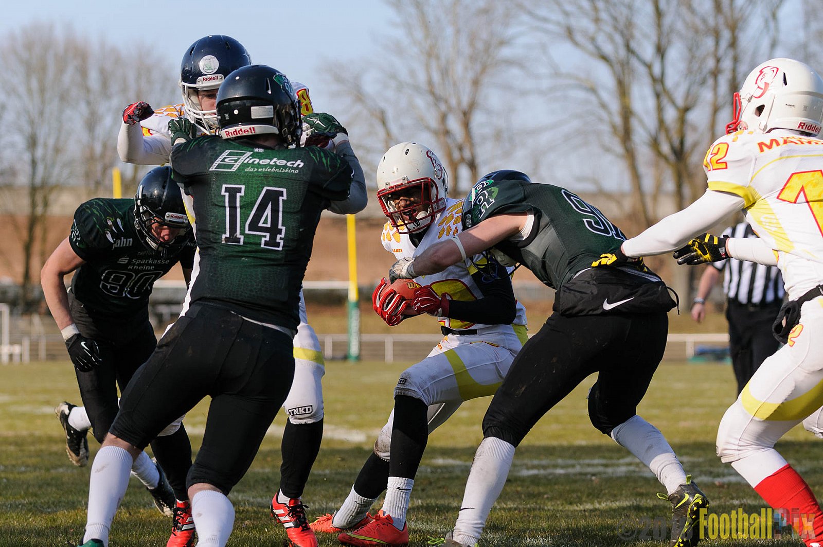 Pre-Season Game Rheine Raptors vs. Münster Mammuts  - 13.03.2016 Pre-Season Game: Rheine Raptors vs. Münster Mammuts (0:14)
