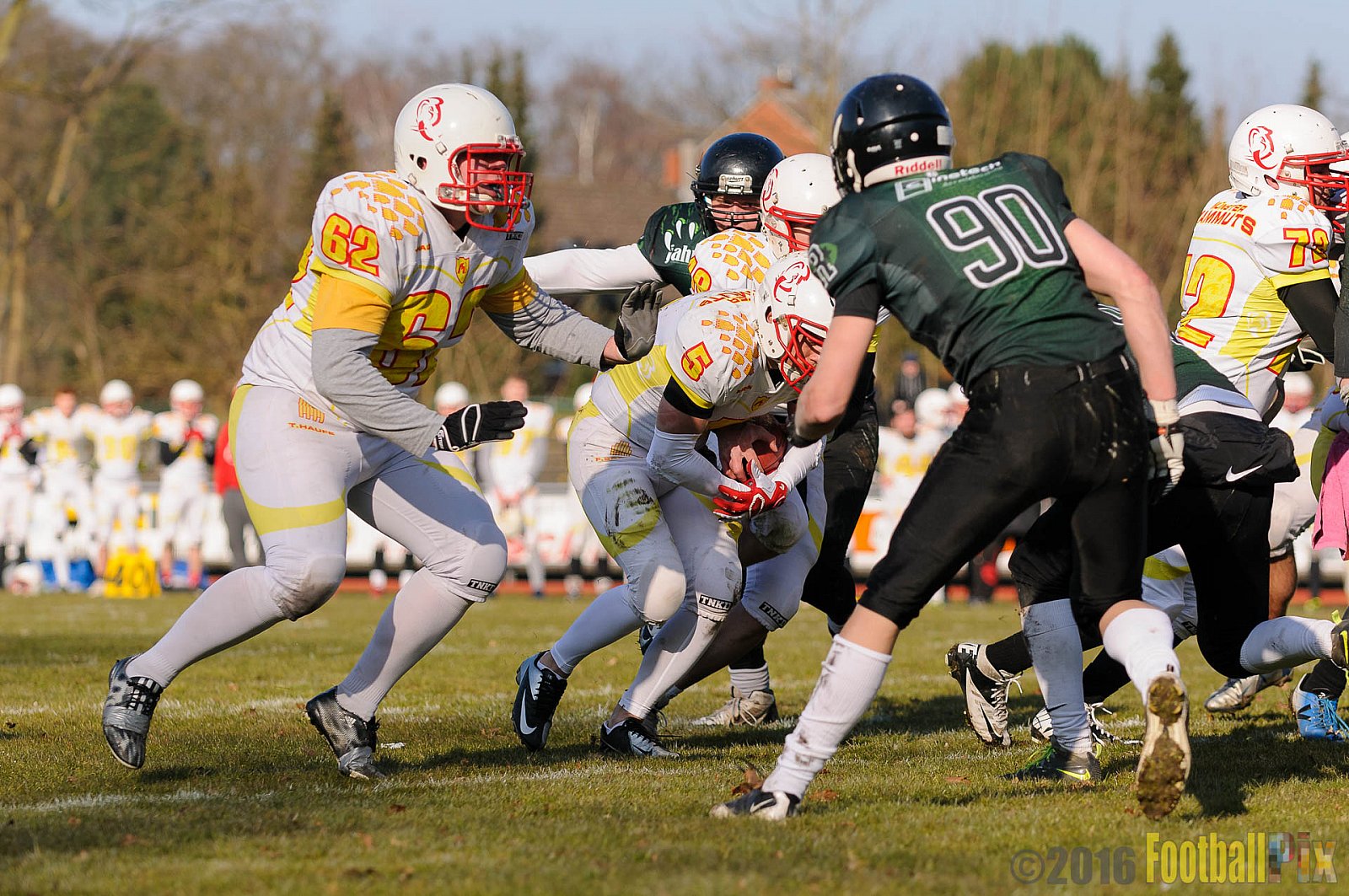 Pre-Season Game Rheine Raptors vs. Münster Mammuts  - 13.03.2016 Pre-Season Game: Rheine Raptors vs. Münster Mammuts (0:14)