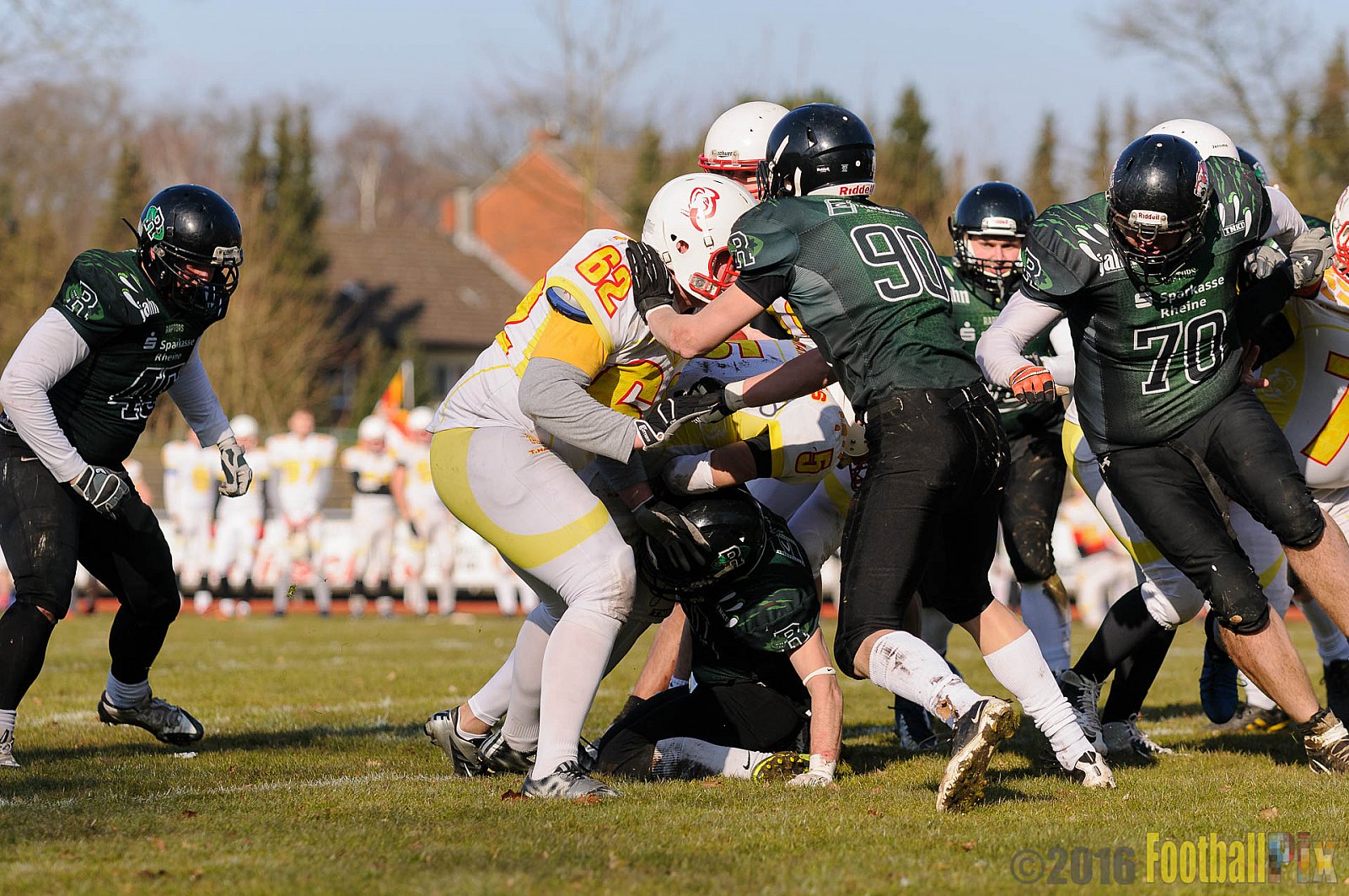 Pre-Season Game Rheine Raptors vs. Münster Mammuts  - 13.03.2016 Pre-Season Game: Rheine Raptors vs. Münster Mammuts (0:14)