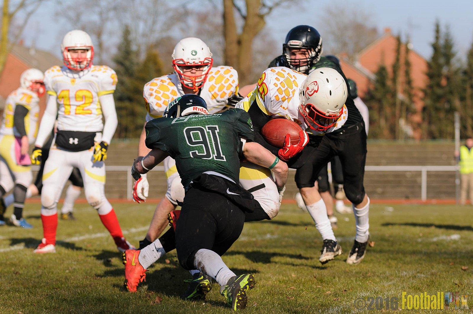 Pre-Season Game Rheine Raptors vs. Münster Mammuts  - 13.03.2016 Pre-Season Game: Rheine Raptors vs. Münster Mammuts (0:14)