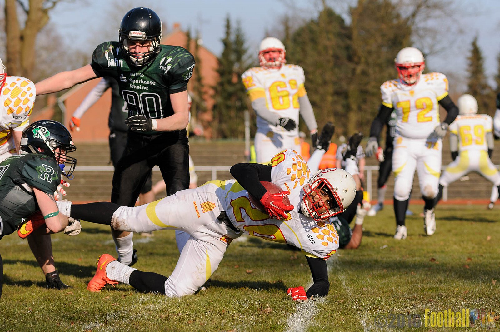 Pre-Season Game Rheine Raptors vs. Münster Mammuts  - 13.03.2016 Pre-Season Game: Rheine Raptors vs. Münster Mammuts (0:14)
