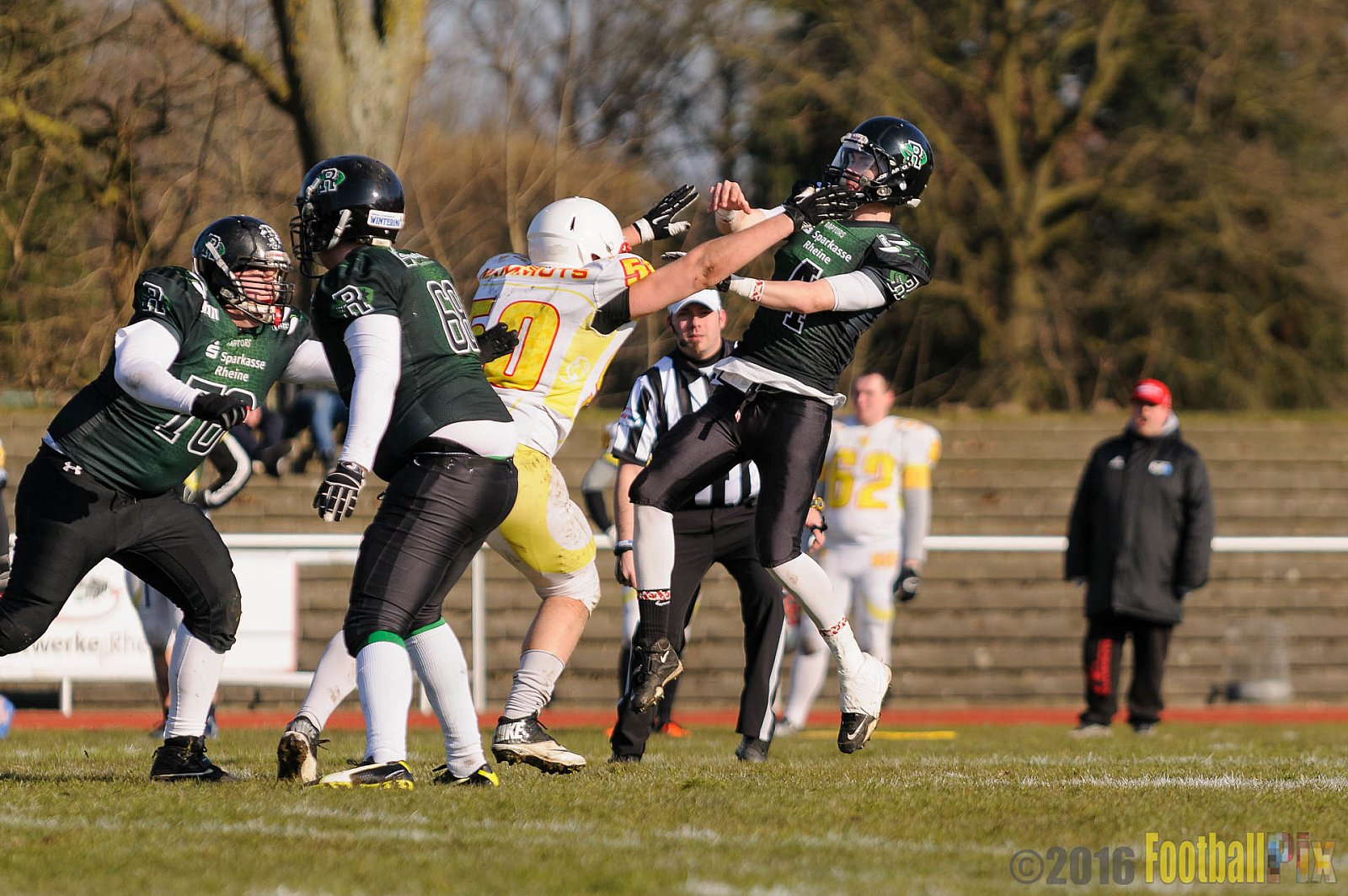 Pre-Season Game Rheine Raptors vs. Münster Mammuts  - 13.03.2016 Pre-Season Game: Rheine Raptors vs. Münster Mammuts (0:14)