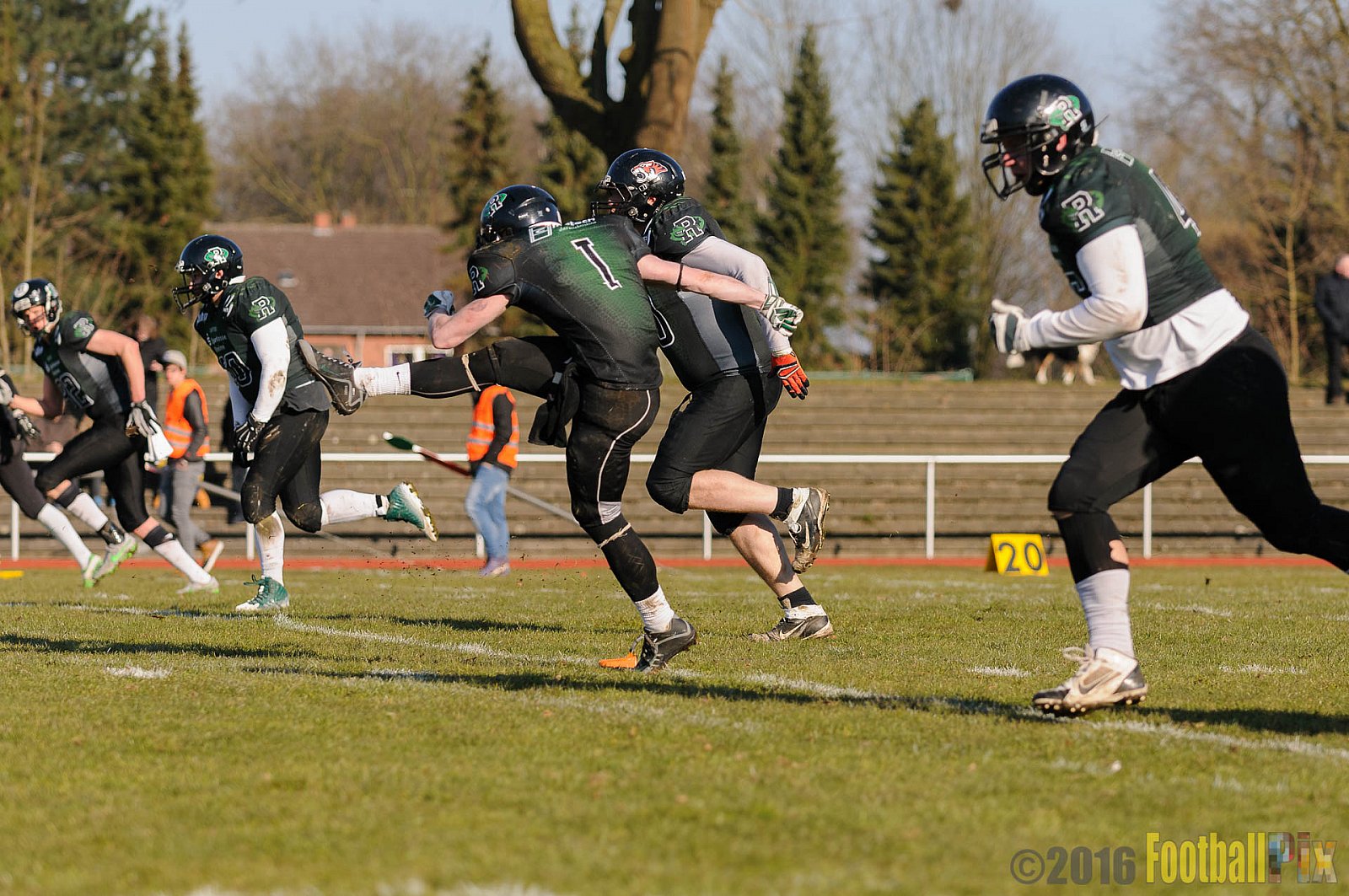 Pre-Season Game Rheine Raptors vs. Münster Mammuts  - 13.03.2016 Pre-Season Game: Rheine Raptors vs. Münster Mammuts (0:14)