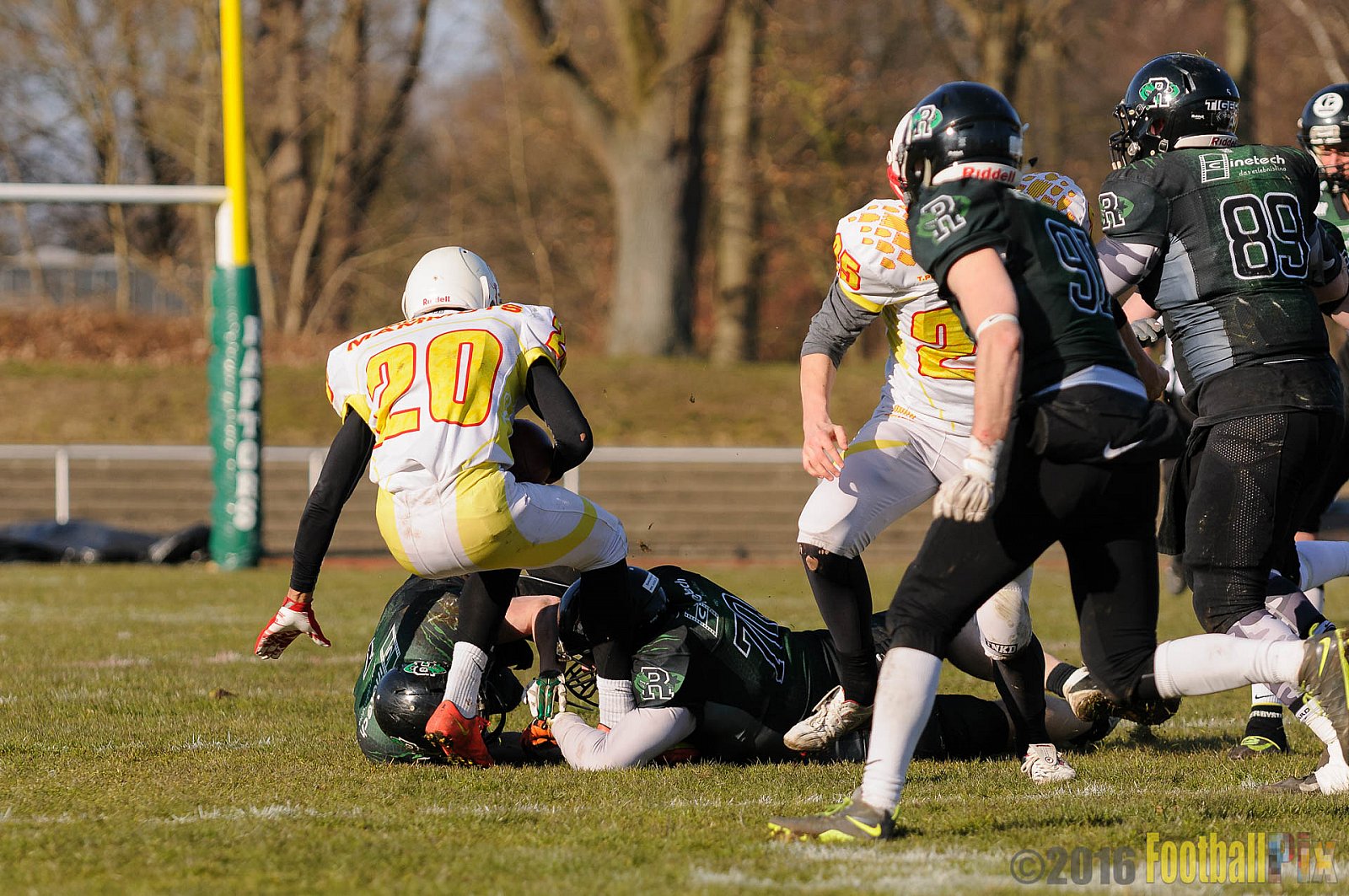 Pre-Season Game Rheine Raptors vs. Münster Mammuts  - 13.03.2016 Pre-Season Game: Rheine Raptors vs. Münster Mammuts (0:14)