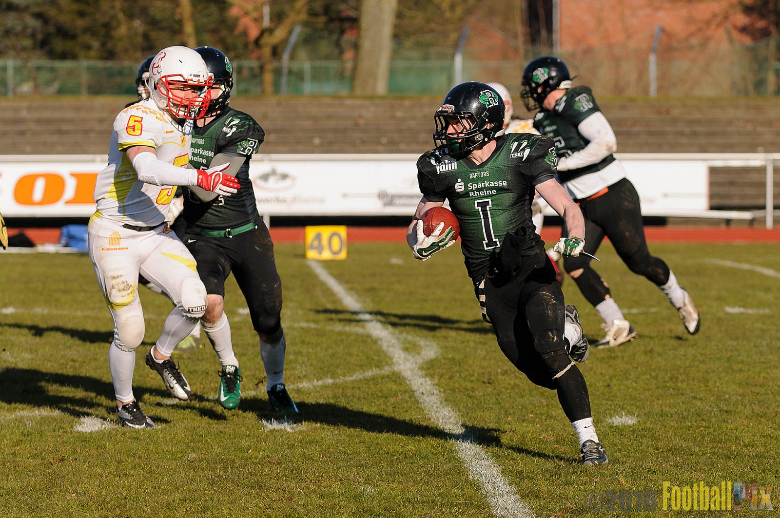 Pre-Season Game Rheine Raptors vs. Münster Mammuts  - 13.03.2016 Pre-Season Game: Rheine Raptors vs. Münster Mammuts (0:14)