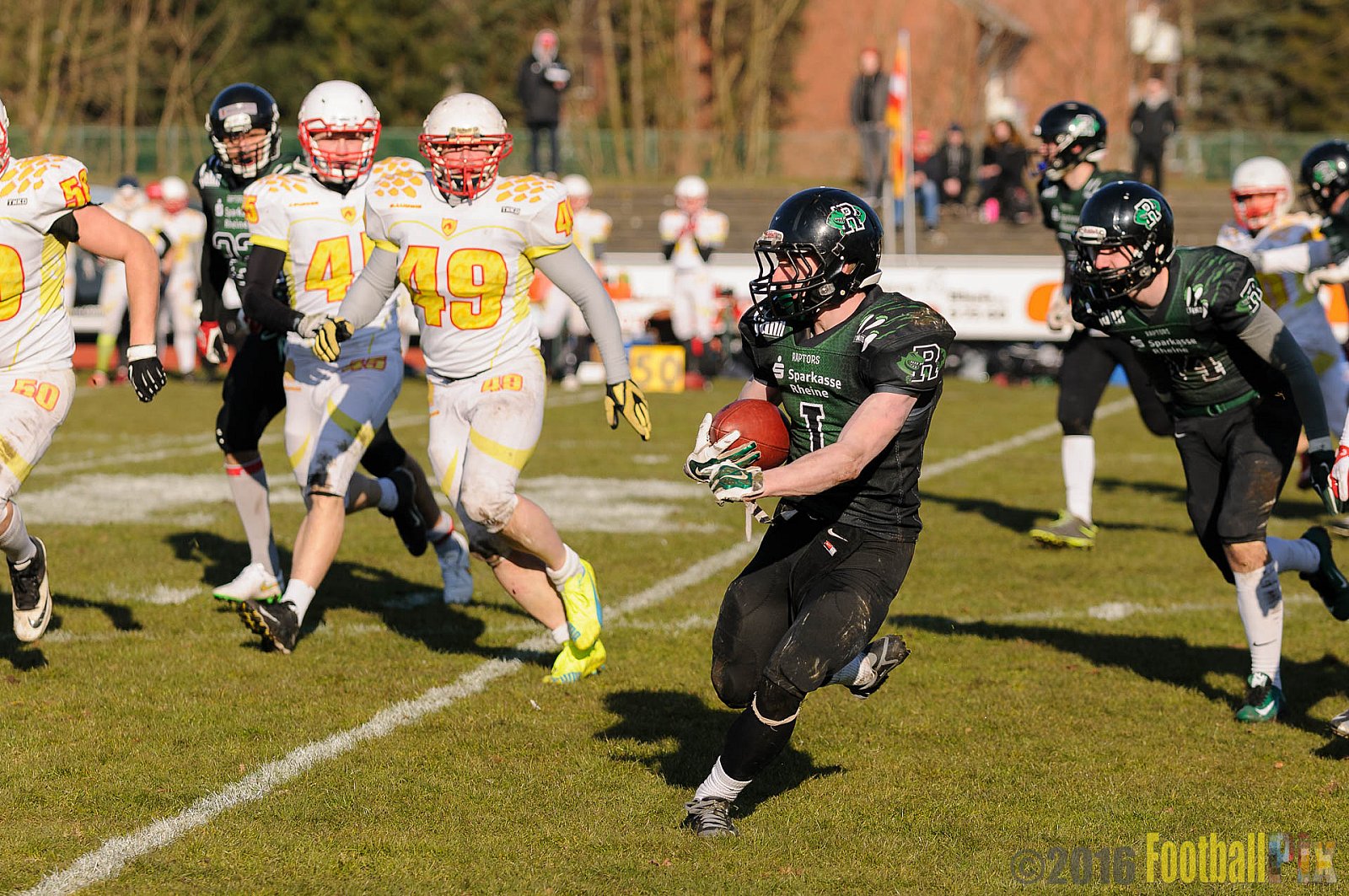 Pre-Season Game Rheine Raptors vs. Münster Mammuts  - 13.03.2016 Pre-Season Game: Rheine Raptors vs. Münster Mammuts (0:14)