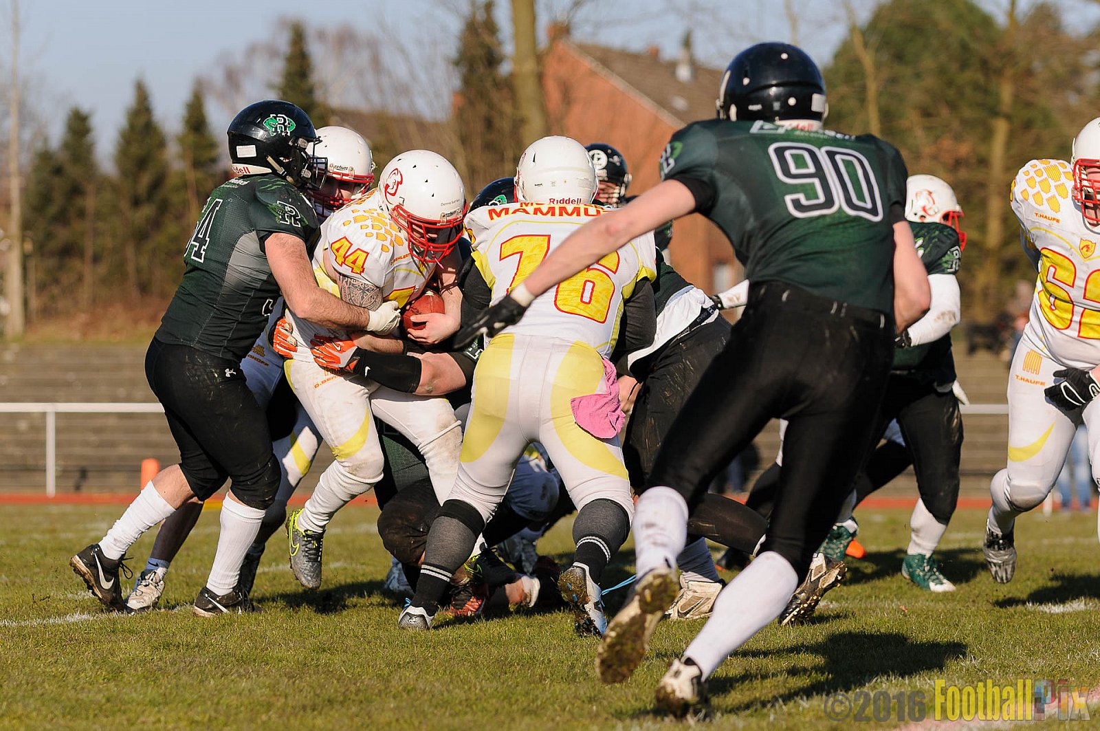 Pre-Season Game Rheine Raptors vs. Münster Mammuts  - 13.03.2016 Pre-Season Game: Rheine Raptors vs. Münster Mammuts (0:14)