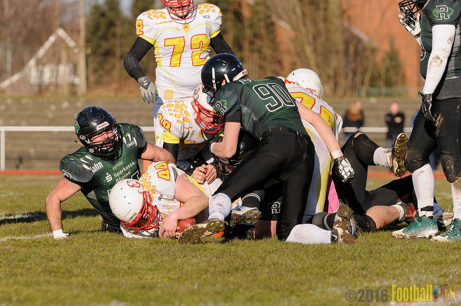 Pre-Season Game Rheine Raptors vs. Münster Mammuts  - 13.03.2016 Pre-Season Game: Rheine Raptors vs. Münster Mammuts (0:14)