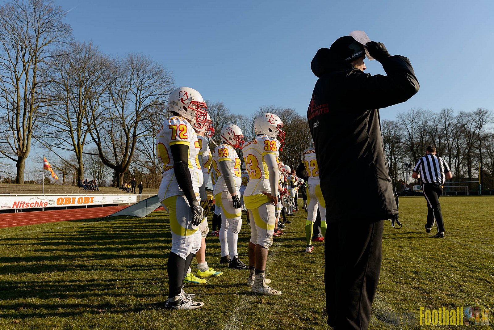 Pre-Season Game Rheine Raptors vs. Münster Mammuts  - 13.03.2016 Pre-Season Game: Rheine Raptors vs. Münster Mammuts (0:14)