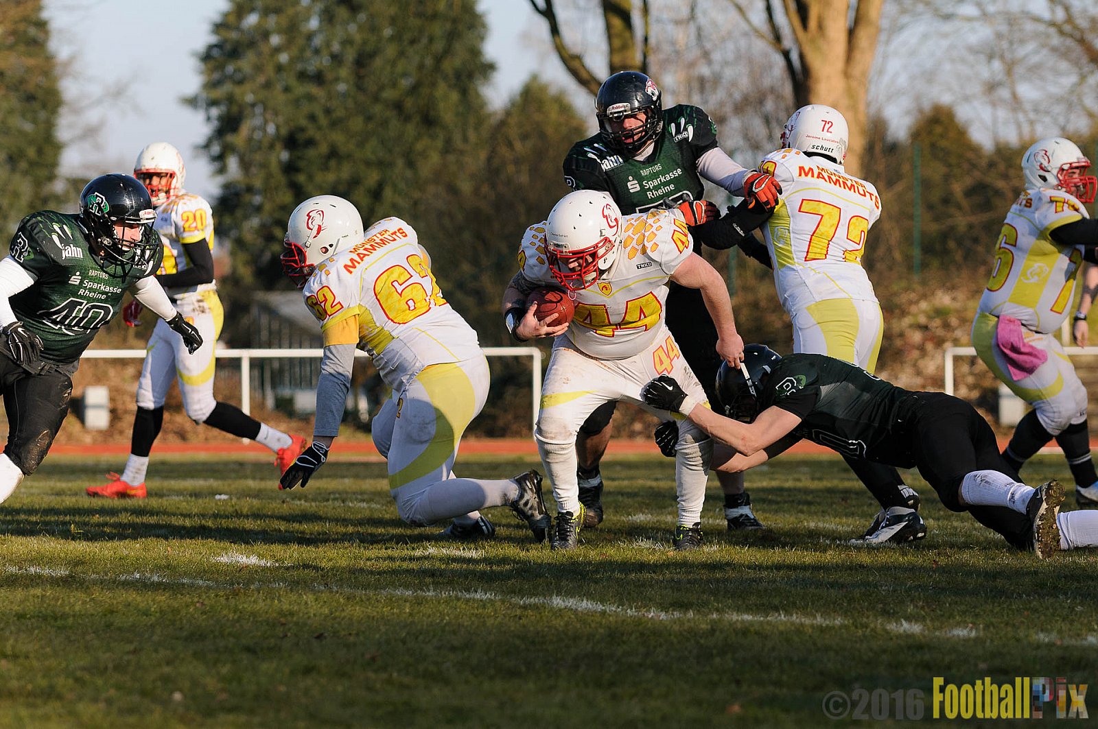 Pre-Season Game Rheine Raptors vs. Münster Mammuts  - 13.03.2016 Pre-Season Game: Rheine Raptors vs. Münster Mammuts (0:14)