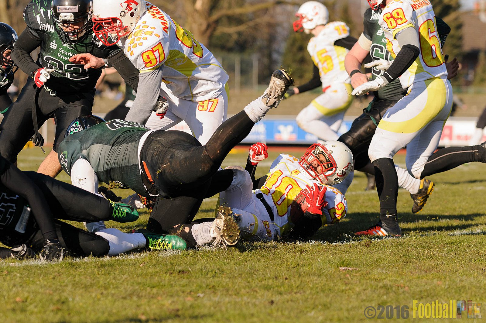 Pre-Season Game Rheine Raptors vs. Münster Mammuts  - 13.03.2016 Pre-Season Game: Rheine Raptors vs. Münster Mammuts (0:14)