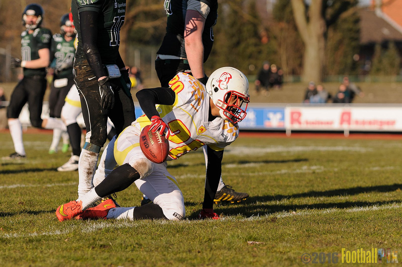Pre-Season Game Rheine Raptors vs. Münster Mammuts  - 13.03.2016 Pre-Season Game: Rheine Raptors vs. Münster Mammuts (0:14)