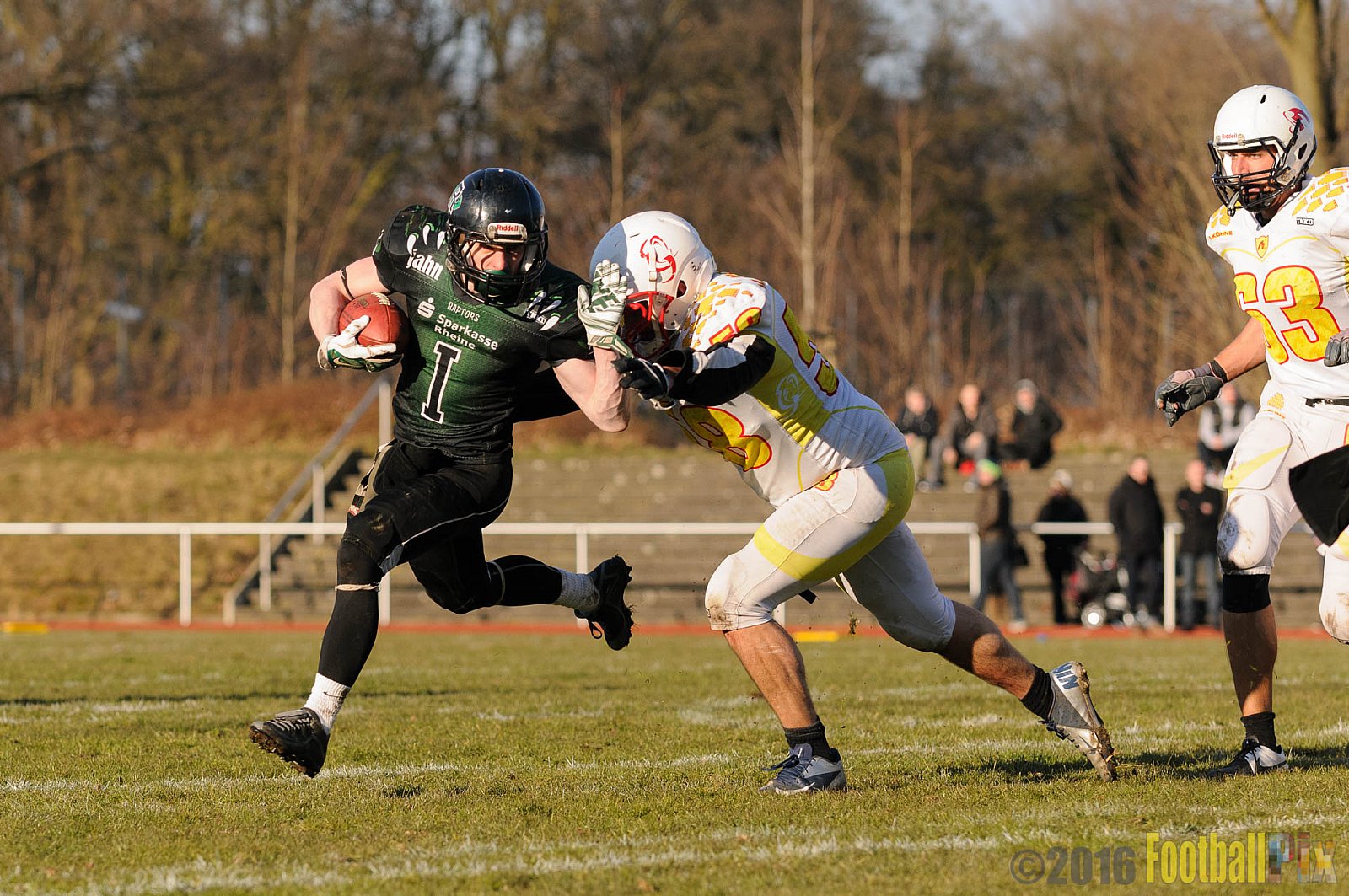 Pre-Season Game Rheine Raptors vs. Münster Mammuts  - 13.03.2016 Pre-Season Game: Rheine Raptors vs. Münster Mammuts (0:14)