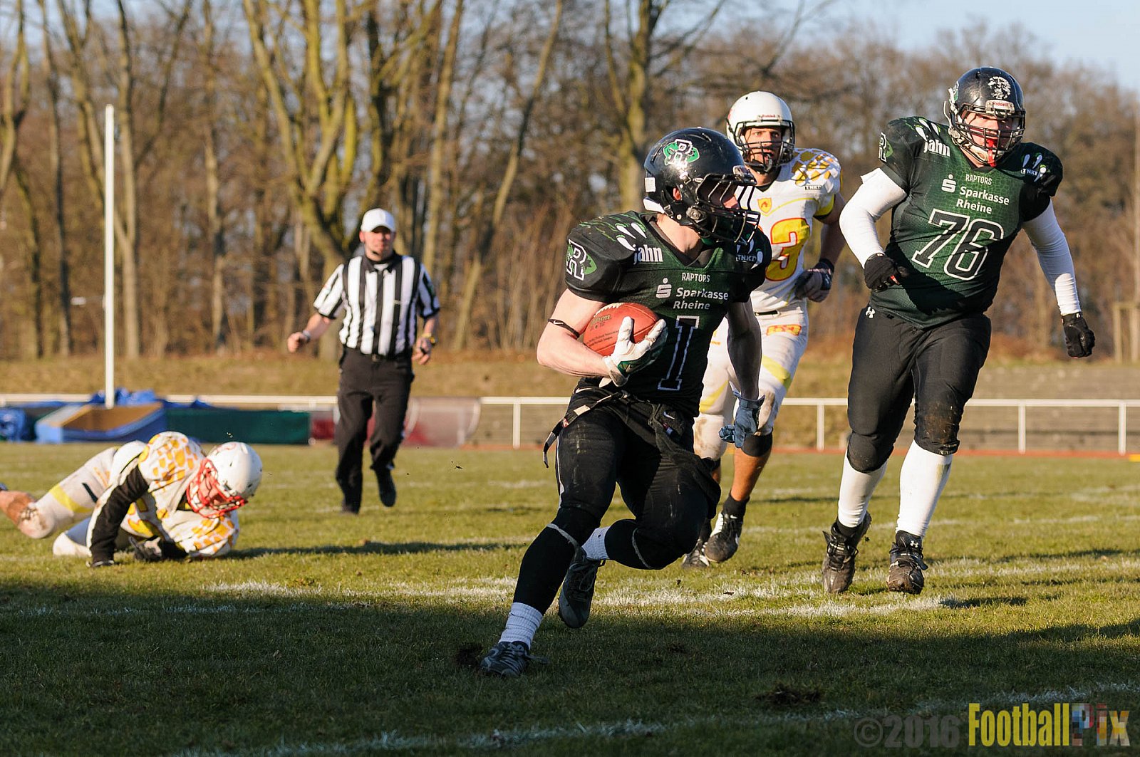 Pre-Season Game Rheine Raptors vs. Münster Mammuts  - 13.03.2016 Pre-Season Game: Rheine Raptors vs. Münster Mammuts (0:14)