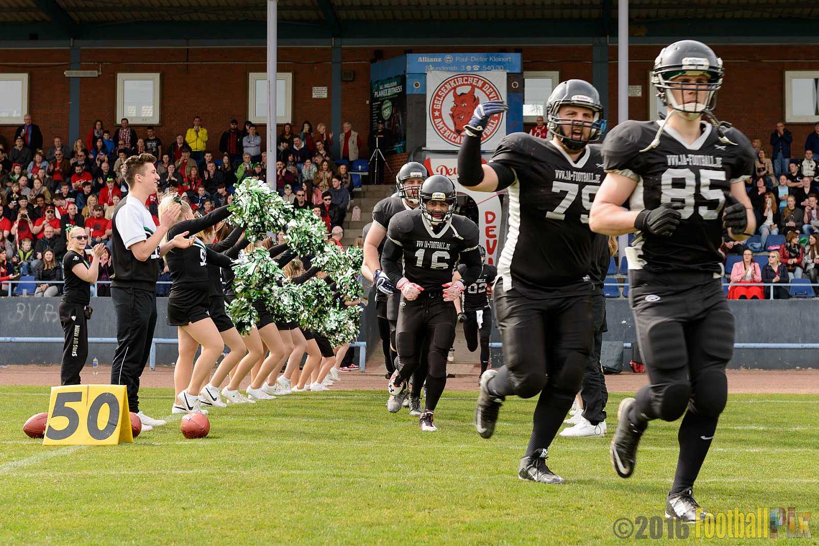 Pre-Season Game Gelsenkirchen Devils vs. Trier Stampers - 02.04.2016 Pre-Season Game: Gelsenkirchen Devils vs. Trier Stampers (34:6)