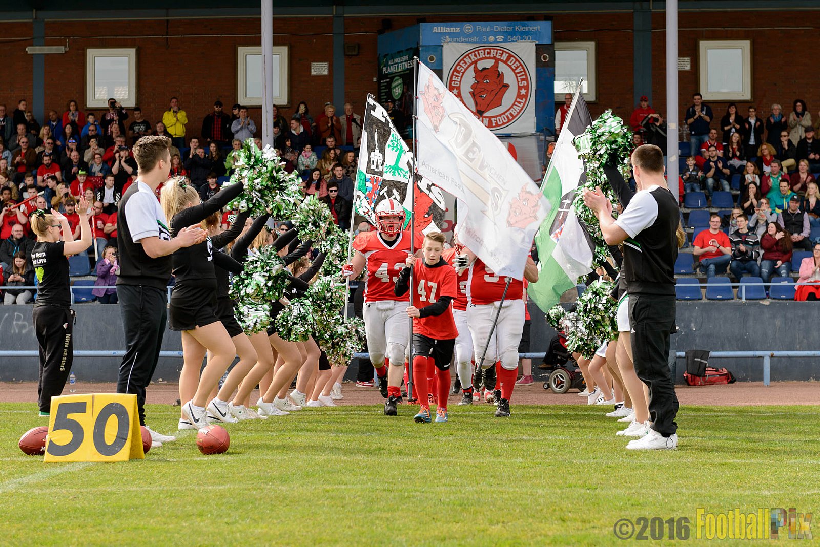 Pre-Season Game Gelsenkirchen Devils vs. Trier Stampers - 02.04.2016 Pre-Season Game: Gelsenkirchen Devils vs. Trier Stampers (34:6)