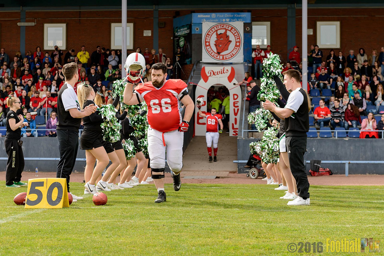 Pre-Season Game Gelsenkirchen Devils vs. Trier Stampers - 02.04.2016 Pre-Season Game: Gelsenkirchen Devils vs. Trier Stampers (34:6)
