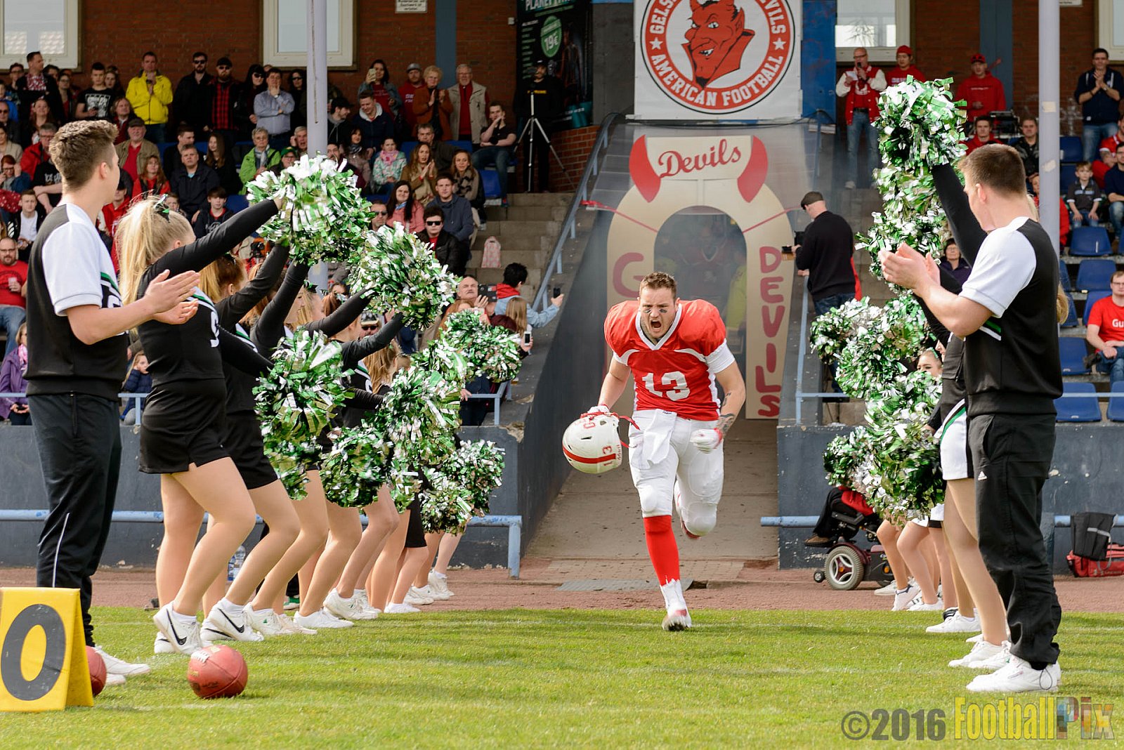 Pre-Season Game Gelsenkirchen Devils vs. Trier Stampers - 02.04.2016 Pre-Season Game: Gelsenkirchen Devils vs. Trier Stampers (34:6)