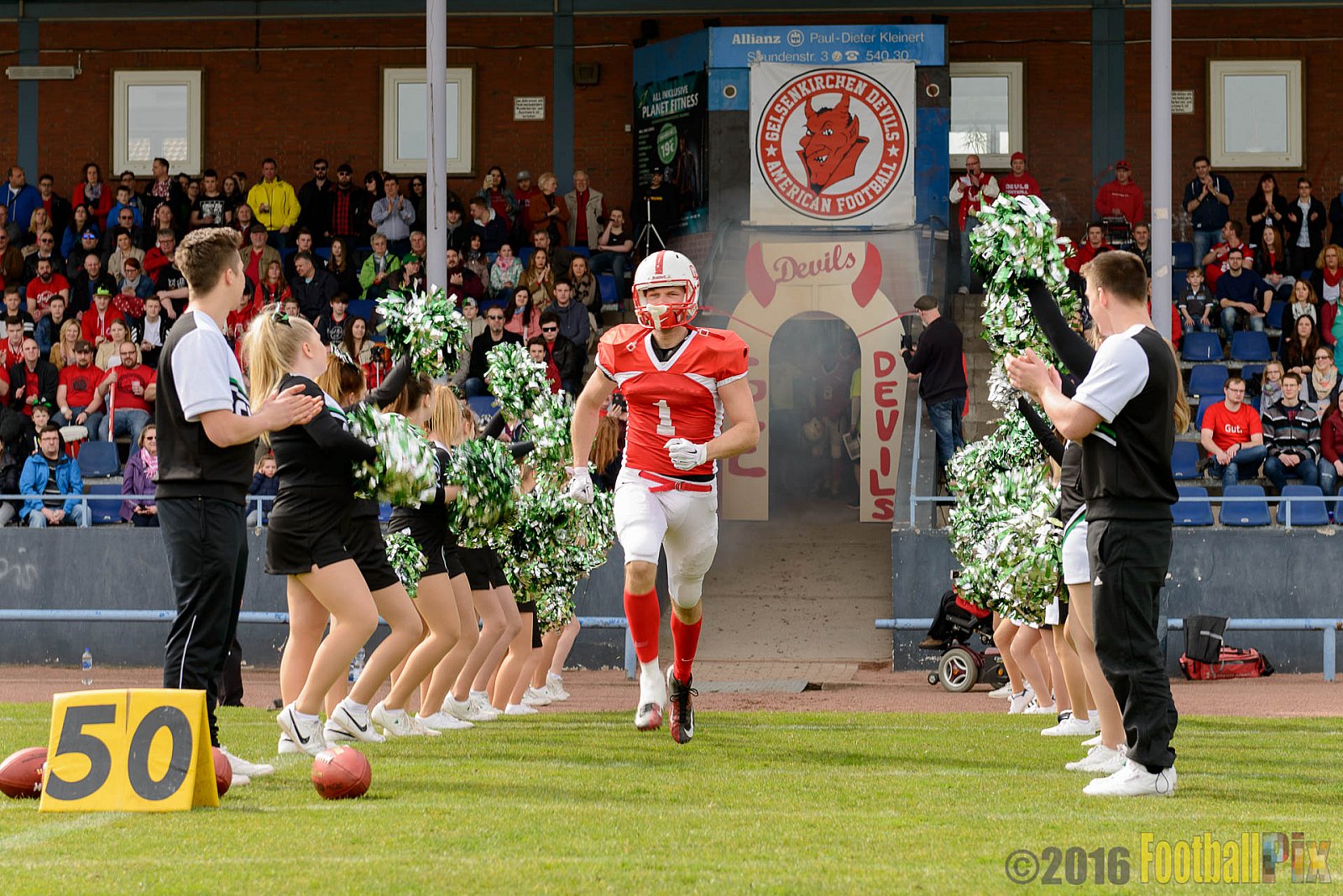Pre-Season Game Gelsenkirchen Devils vs. Trier Stampers - 02.04.2016 Pre-Season Game: Gelsenkirchen Devils vs. Trier Stampers (34:6)
