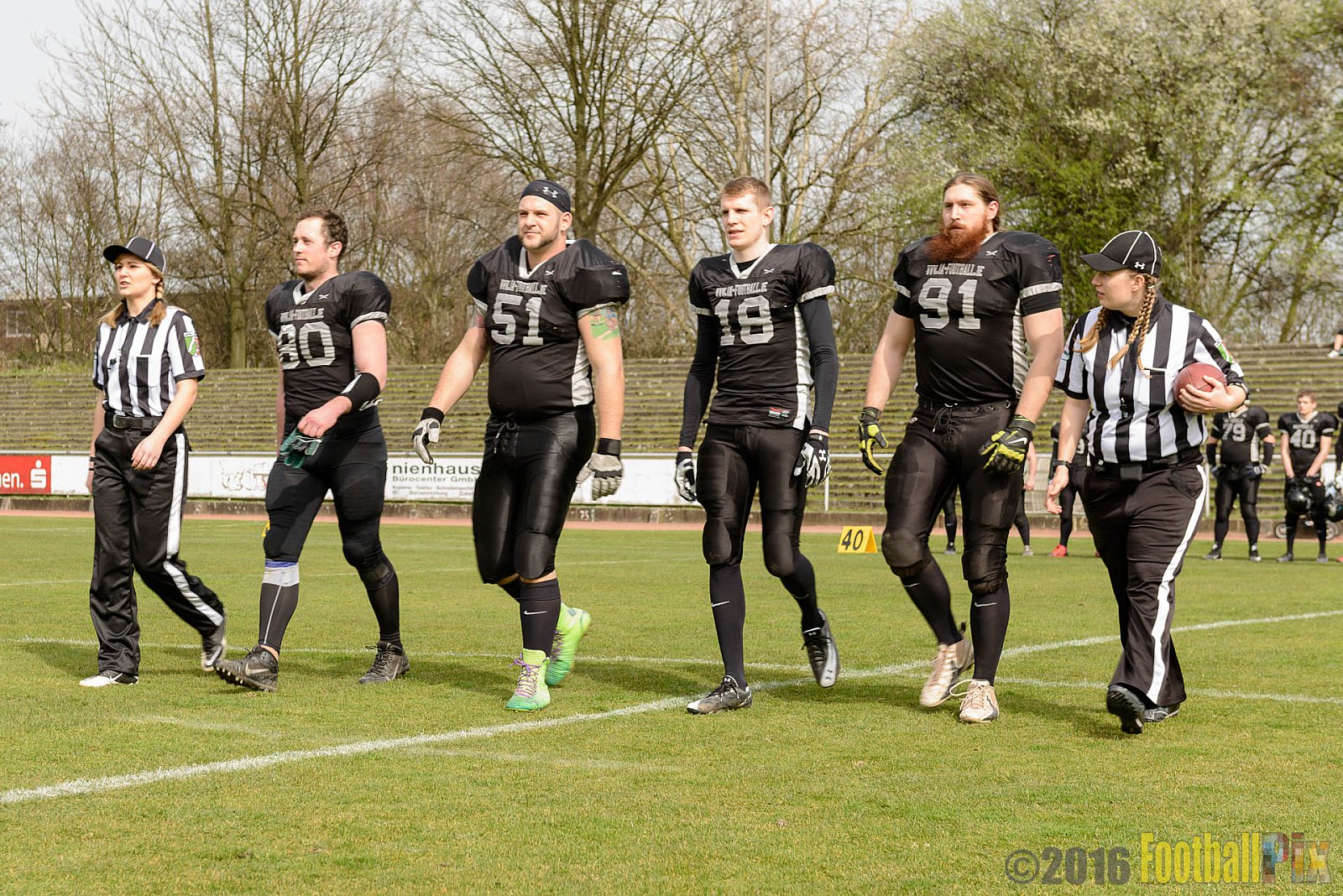 Pre-Season Game Gelsenkirchen Devils vs. Trier Stampers - 02.04.2016 Pre-Season Game: Gelsenkirchen Devils vs. Trier Stampers (34:6)