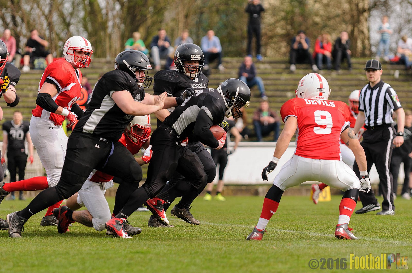 Pre-Season Game Gelsenkirchen Devils vs. Trier Stampers - 02.04.2016 Pre-Season Game: Gelsenkirchen Devils vs. Trier Stampers (34:6)