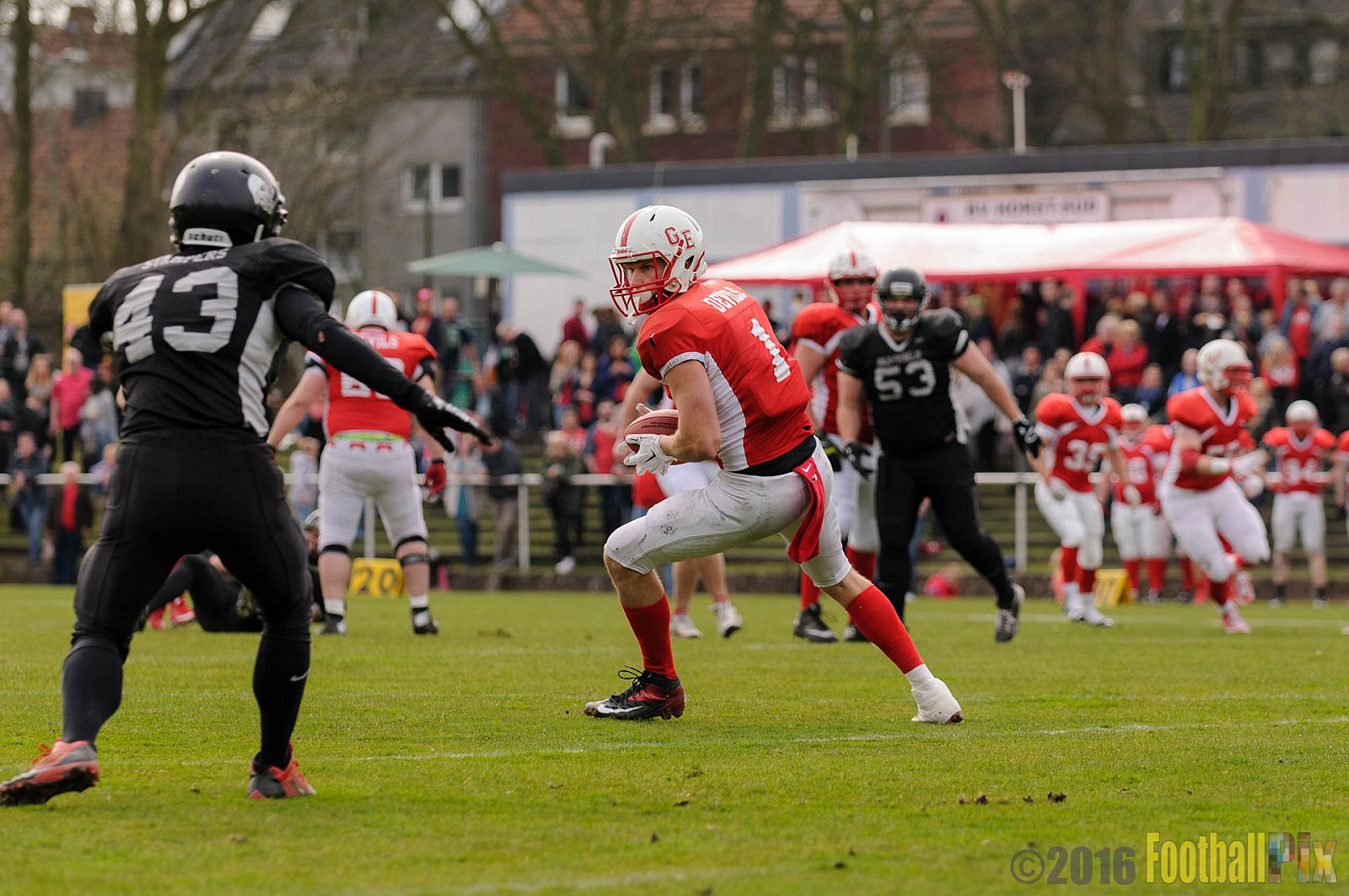 Pre-Season Game Gelsenkirchen Devils vs. Trier Stampers - 02.04.2016 Pre-Season Game: Gelsenkirchen Devils vs. Trier Stampers (34:6)