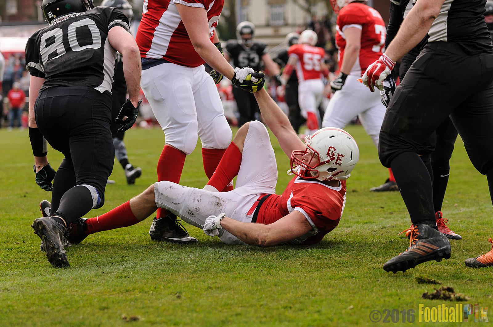 Pre-Season Game Gelsenkirchen Devils vs. Trier Stampers - 02.04.2016 Pre-Season Game: Gelsenkirchen Devils vs. Trier Stampers (34:6)