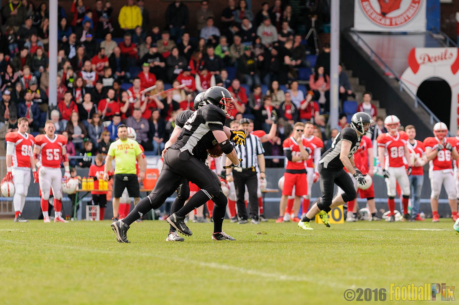 Pre-Season Game Gelsenkirchen Devils vs. Trier Stampers - 02.04.2016 Pre-Season Game: Gelsenkirchen Devils vs. Trier Stampers (34:6)