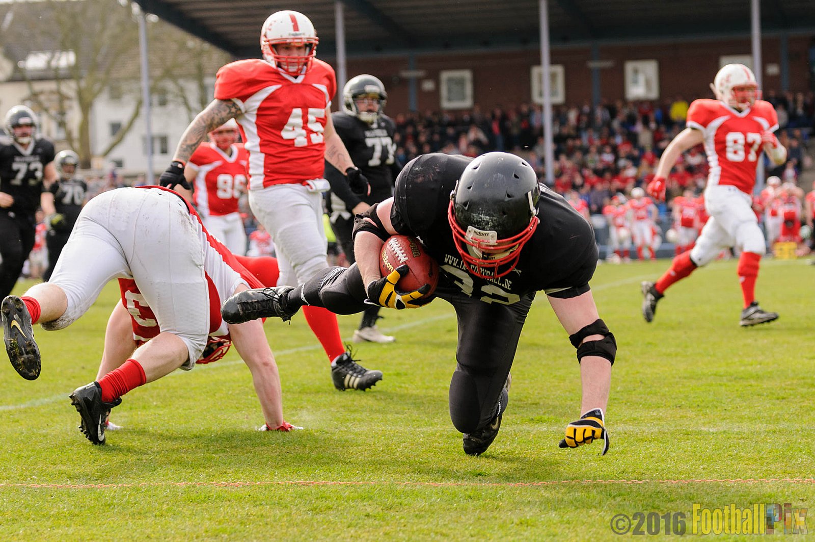 Pre-Season Game Gelsenkirchen Devils vs. Trier Stampers - 02.04.2016 Pre-Season Game: Gelsenkirchen Devils vs. Trier Stampers (34:6)