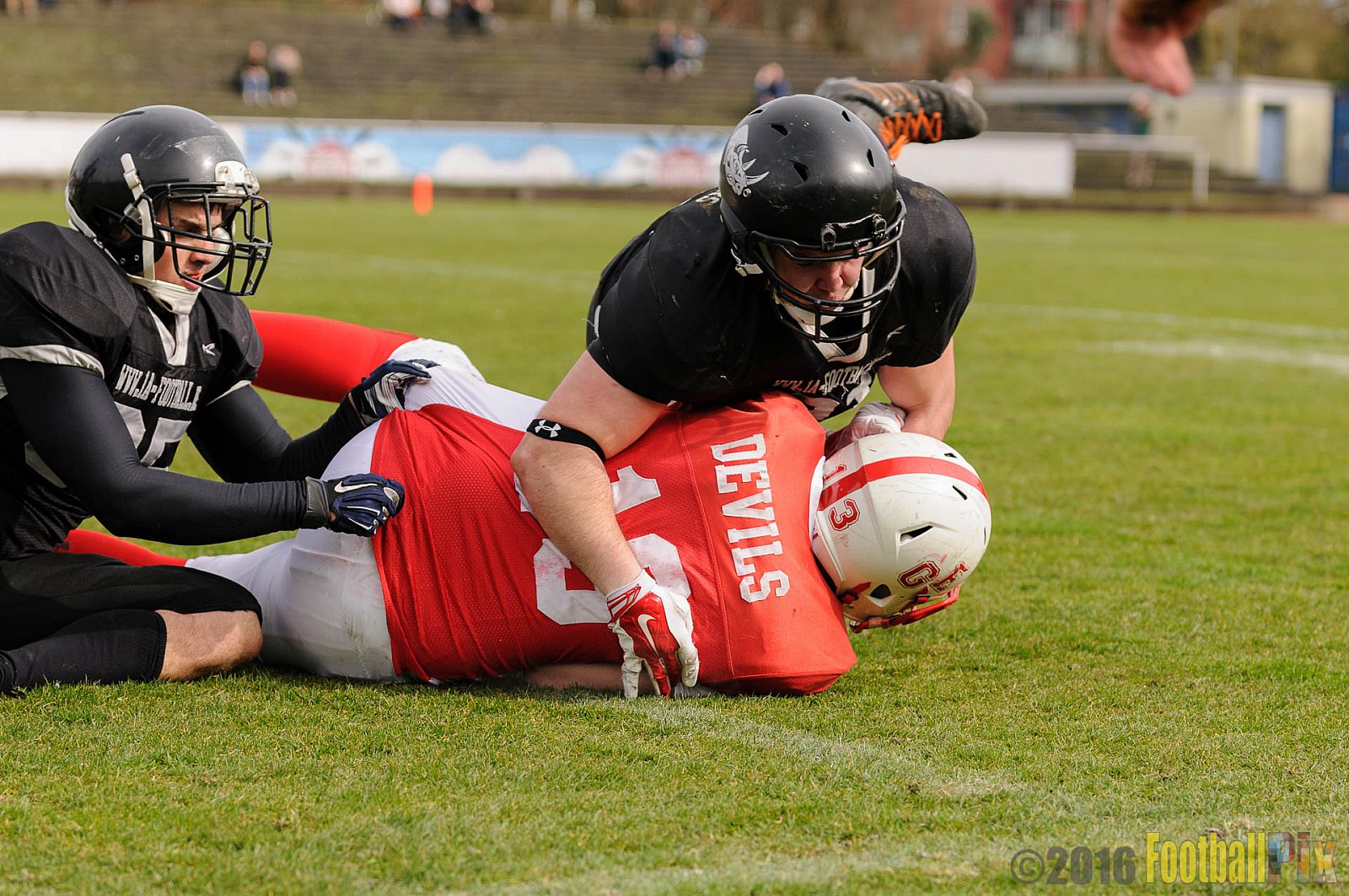 Pre-Season Game Gelsenkirchen Devils vs. Trier Stampers - 02.04.2016 Pre-Season Game: Gelsenkirchen Devils vs. Trier Stampers (34:6)
