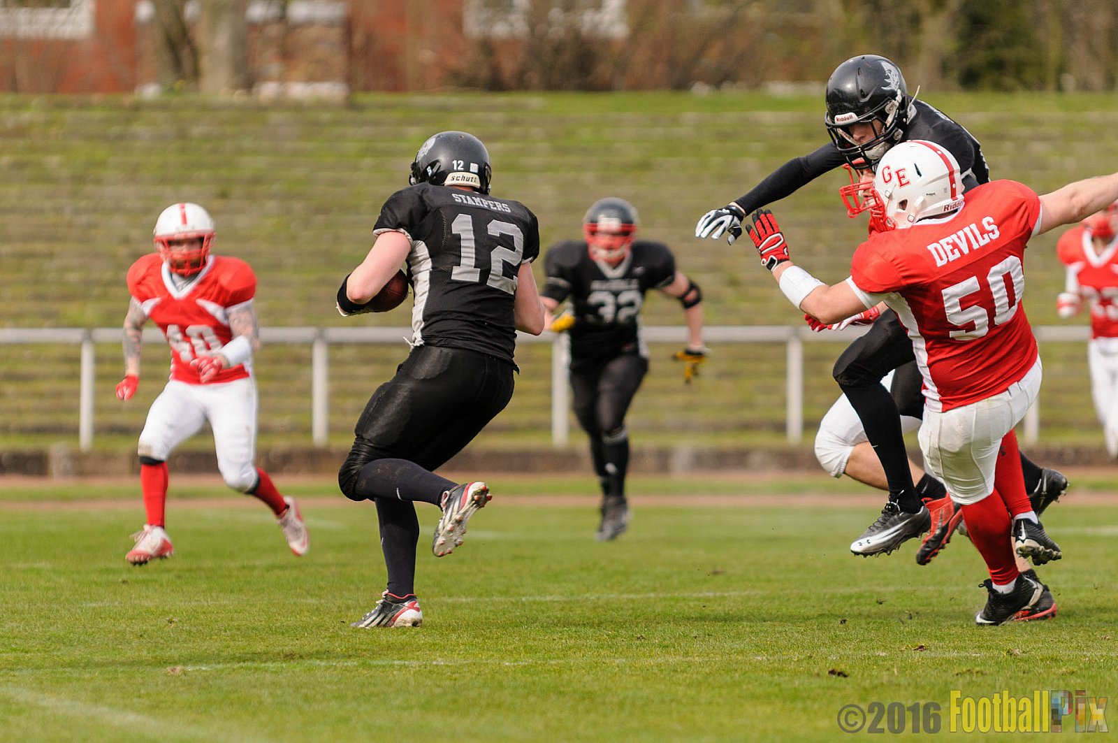 Pre-Season Game Gelsenkirchen Devils vs. Trier Stampers - 02.04.2016 Pre-Season Game: Gelsenkirchen Devils vs. Trier Stampers (34:6)