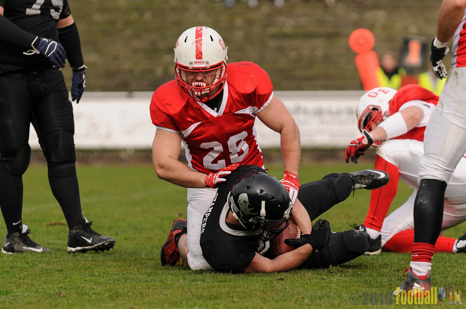 Pre-Season Game Gelsenkirchen Devils vs. Trier Stampers - 02.04.2016 Pre-Season Game: Gelsenkirchen Devils vs. Trier Stampers (34:6)
